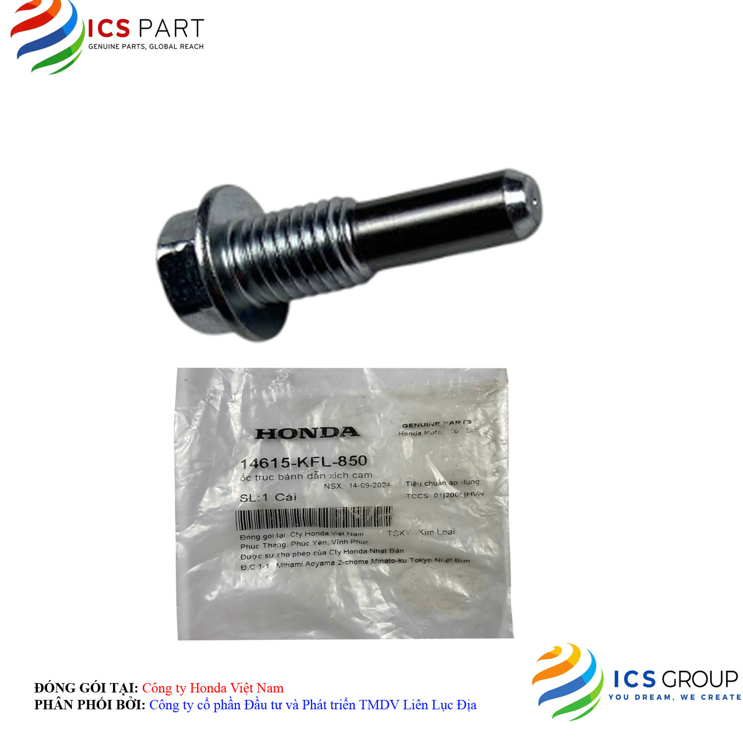 ỐC TRỤC BÁNH DẪN XÍCH CAM
