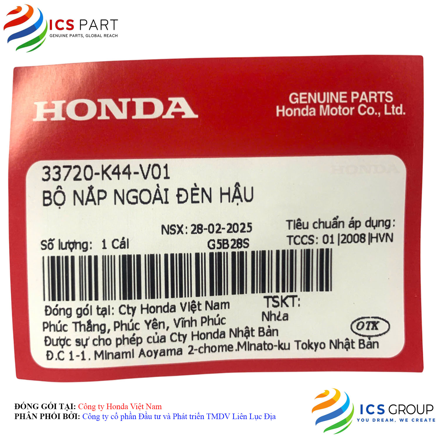 BỘ NẮP NGOÀI ĐÈN HẬU - Ảnh 2