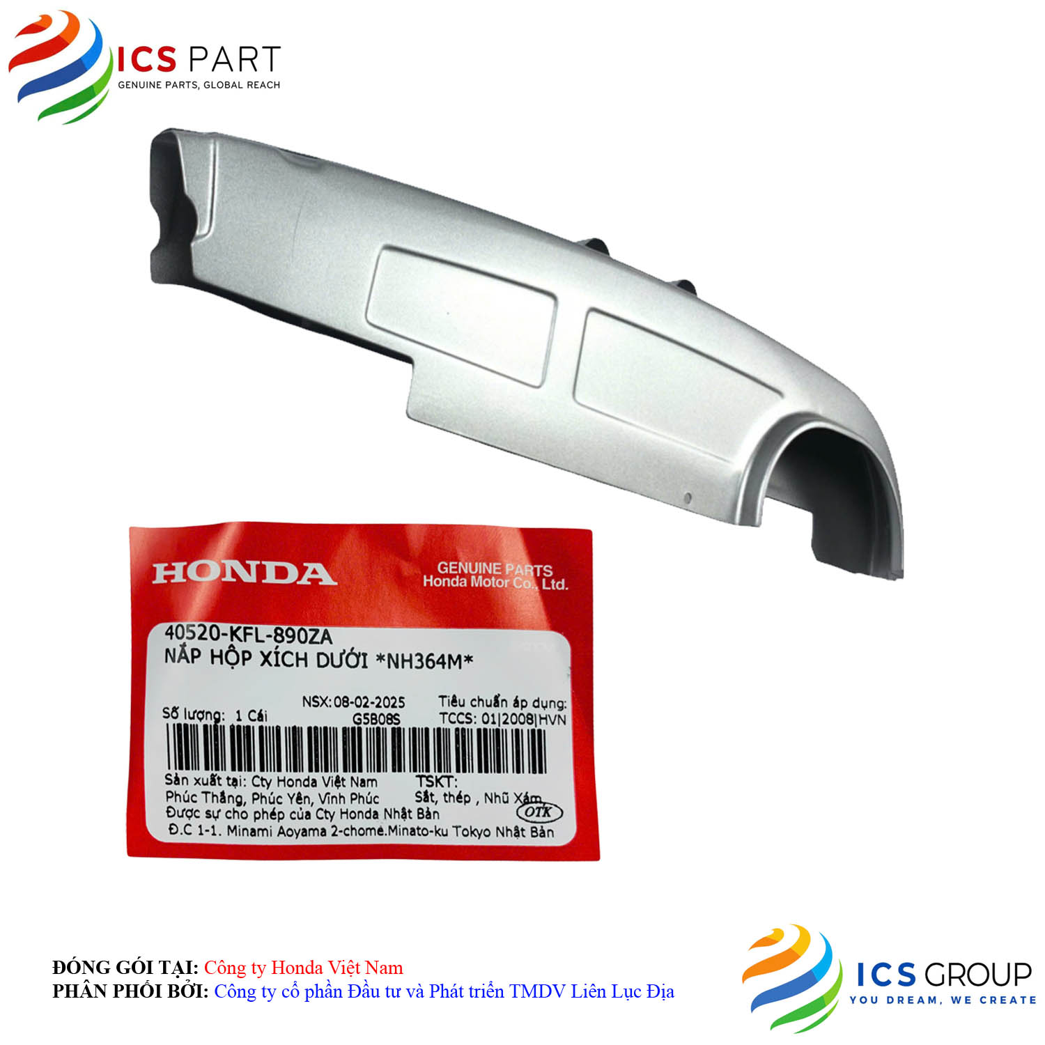 NẮP HỘP XÍCH DƯỚI *NH364M*