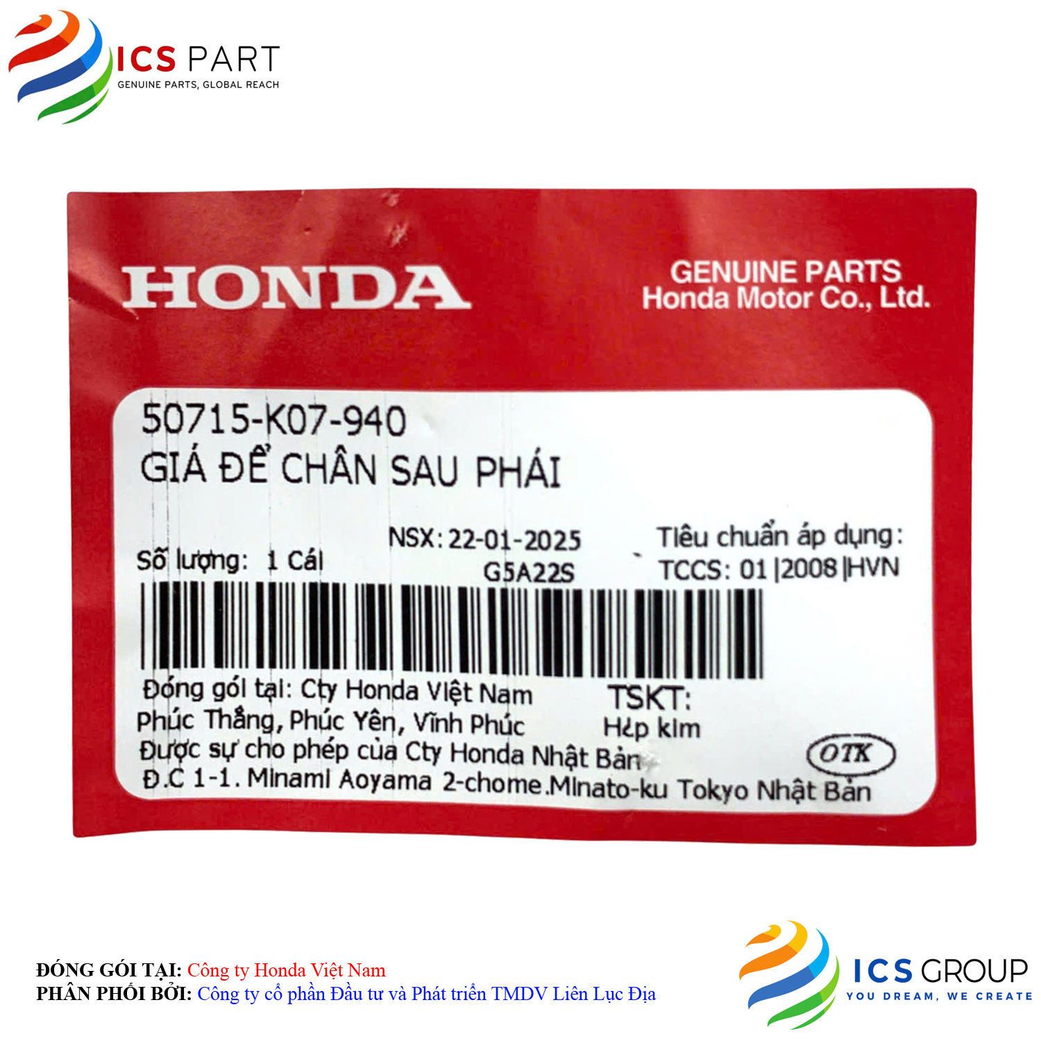 GIÁ ĐỂ CHÂN SAU PHẢI - Ảnh 2