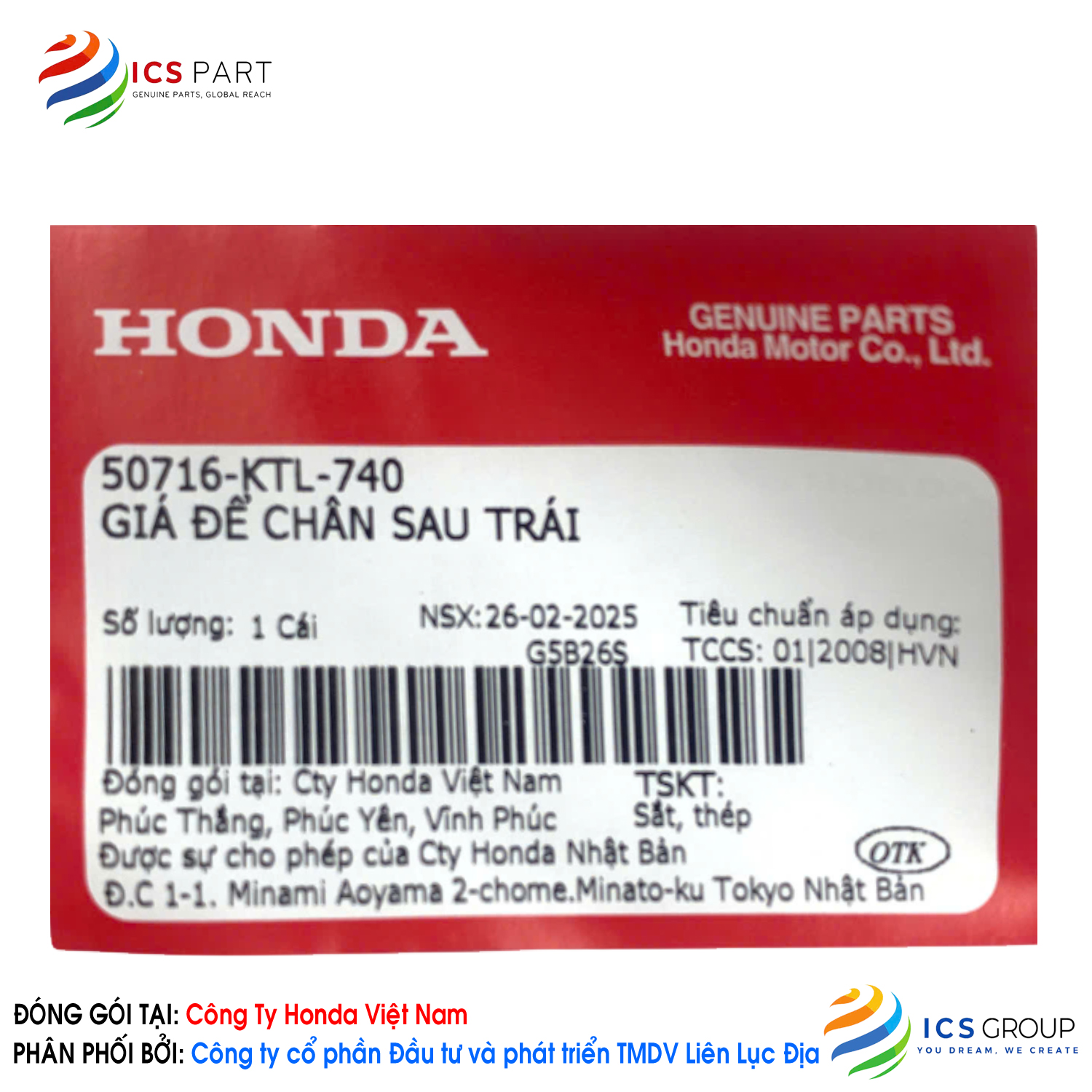 GIÁ ĐỂ CHÂN SAU TRÁI - Ảnh 2