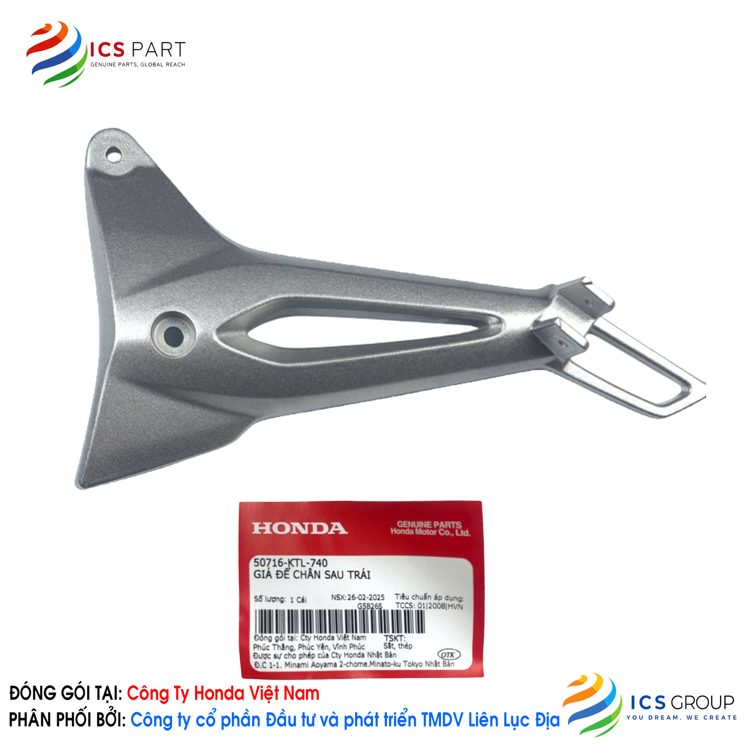 GIÁ ĐỂ CHÂN SAU TRÁI - Ảnh 3