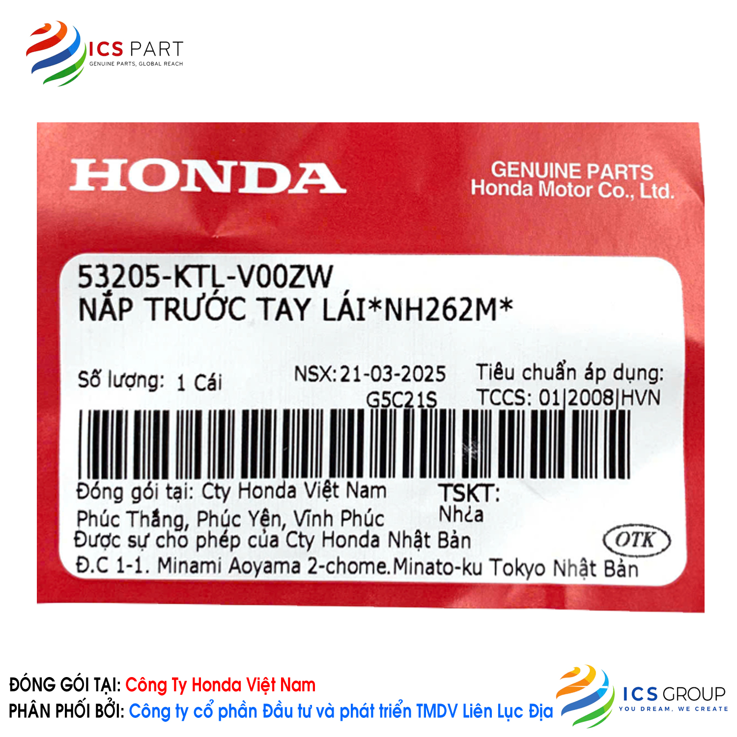 NẮP TRƯỚC TAY LÁI*NH262M* - Ảnh 2
