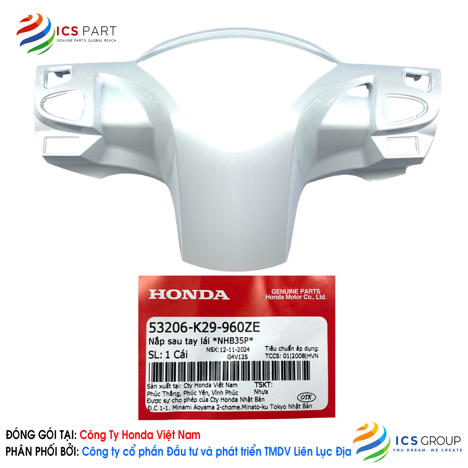 NẮP SAU TAY LÁI *NHB35P*