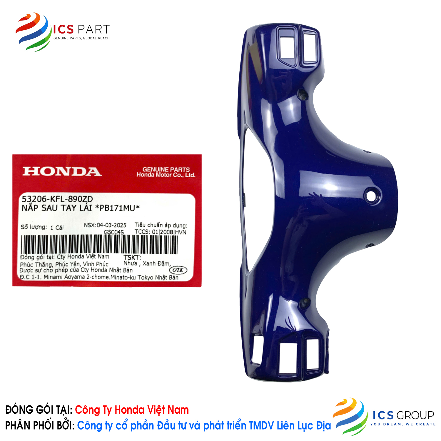 NẮP SAU TAY LÁI *PB171MU*