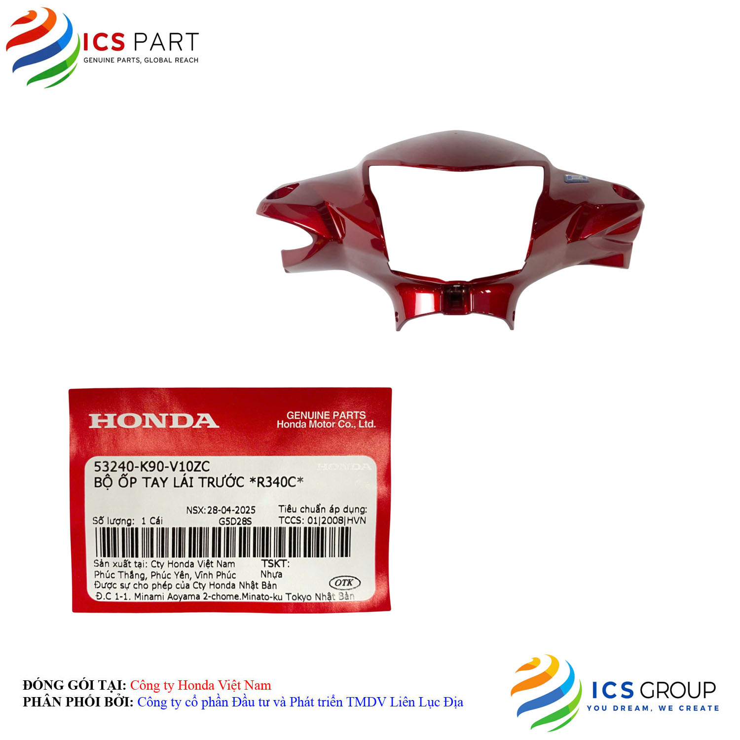 BỘ ỐP TAY LÁI TRƯỚC *R340C*
