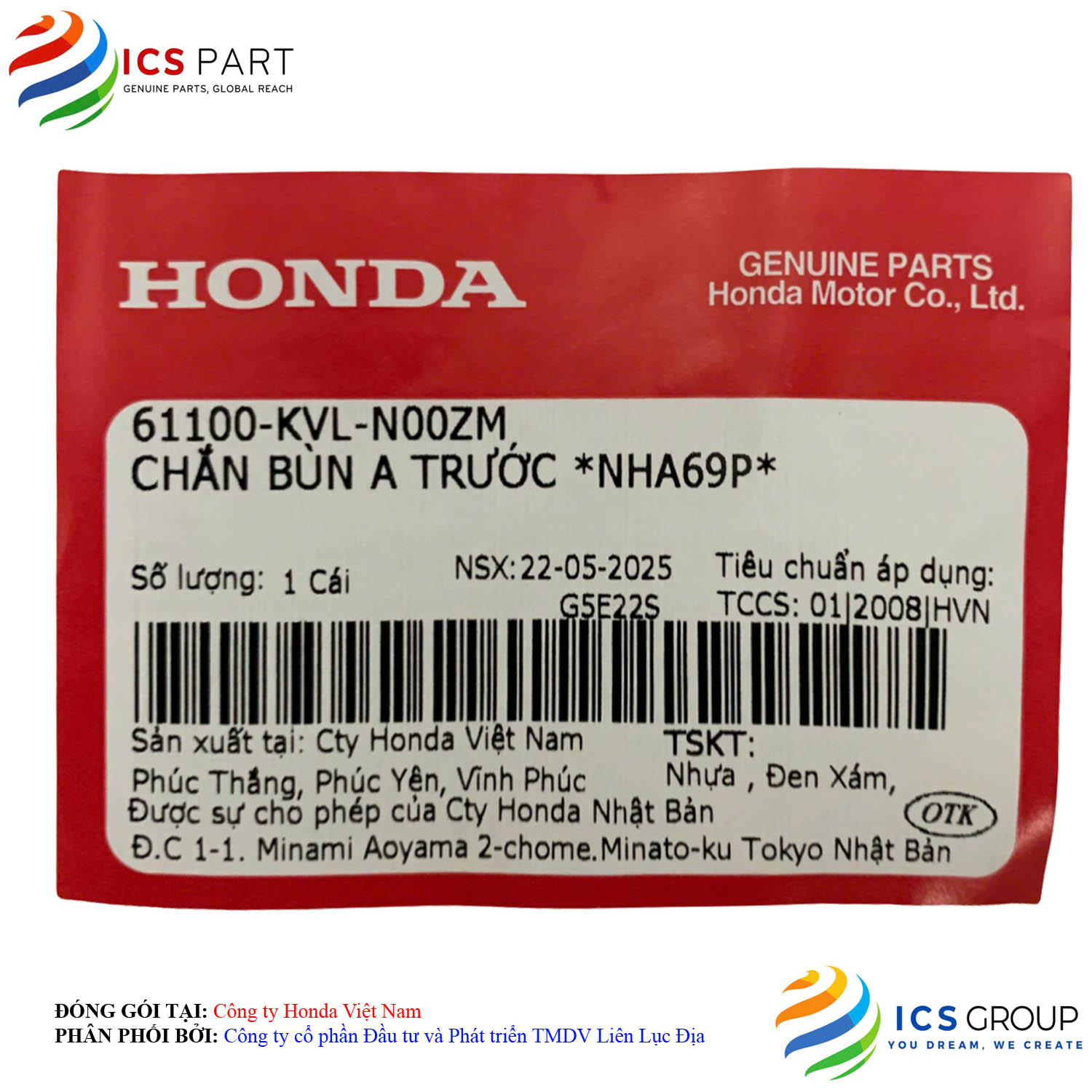 CHẮN BÙN A TRƯỚC *NHA69P* - Ảnh 2