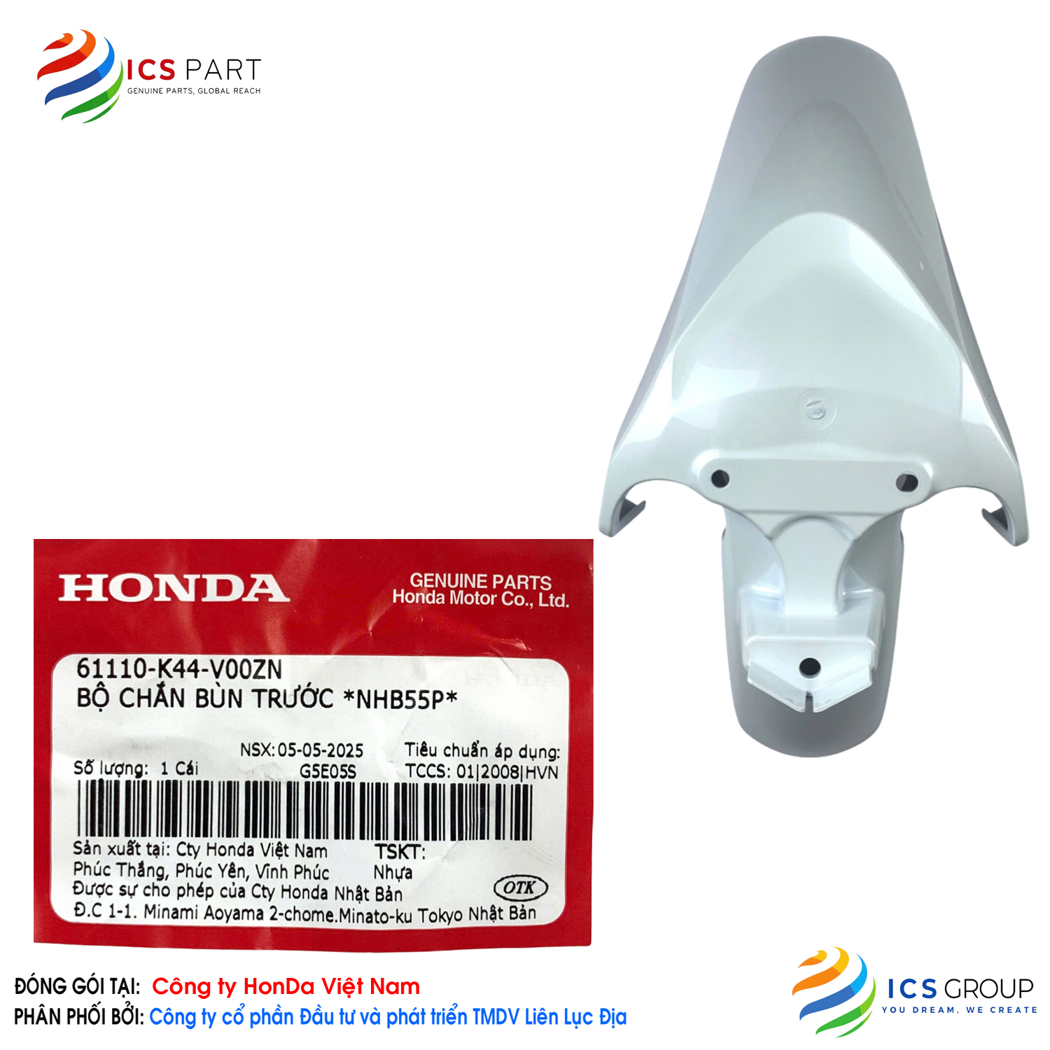 BỘ CHẮN BÙN TRƯỚC *NHB55P*