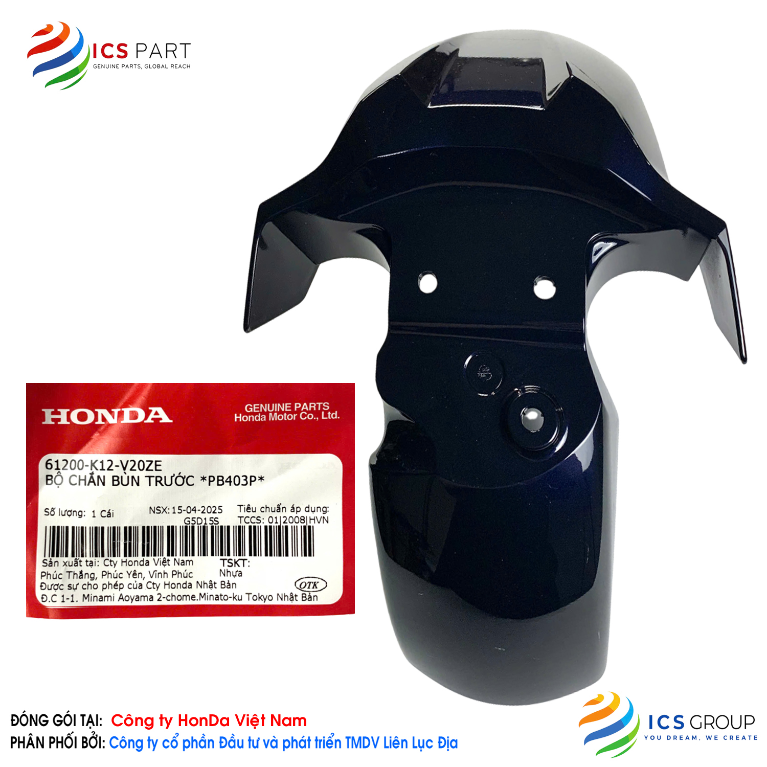 BỘ CHẮN BÙN TRƯỚC *PB403P*