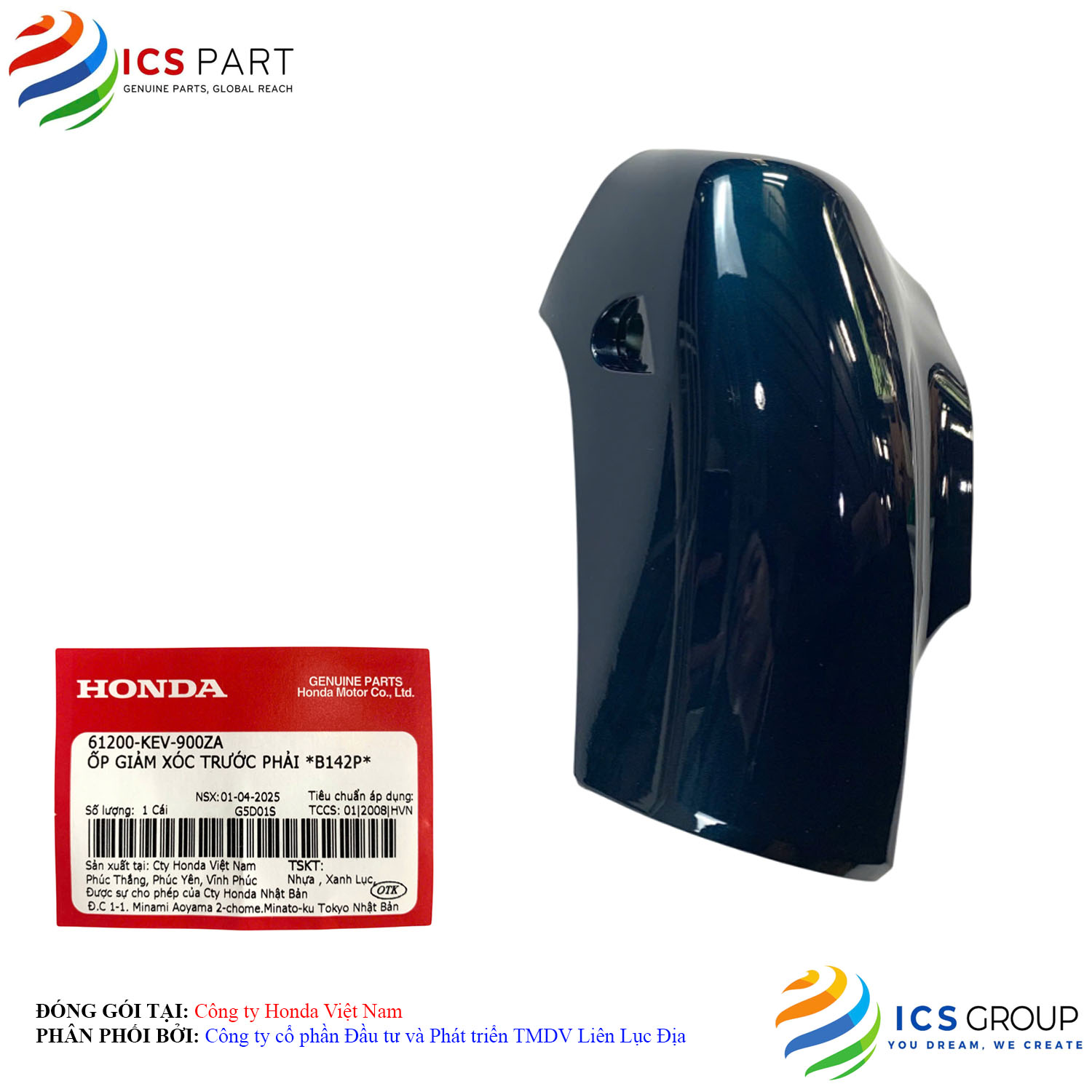 ỐP GIẢM XÓC TRƯỚC PHẢI *B142P* - Ảnh 3