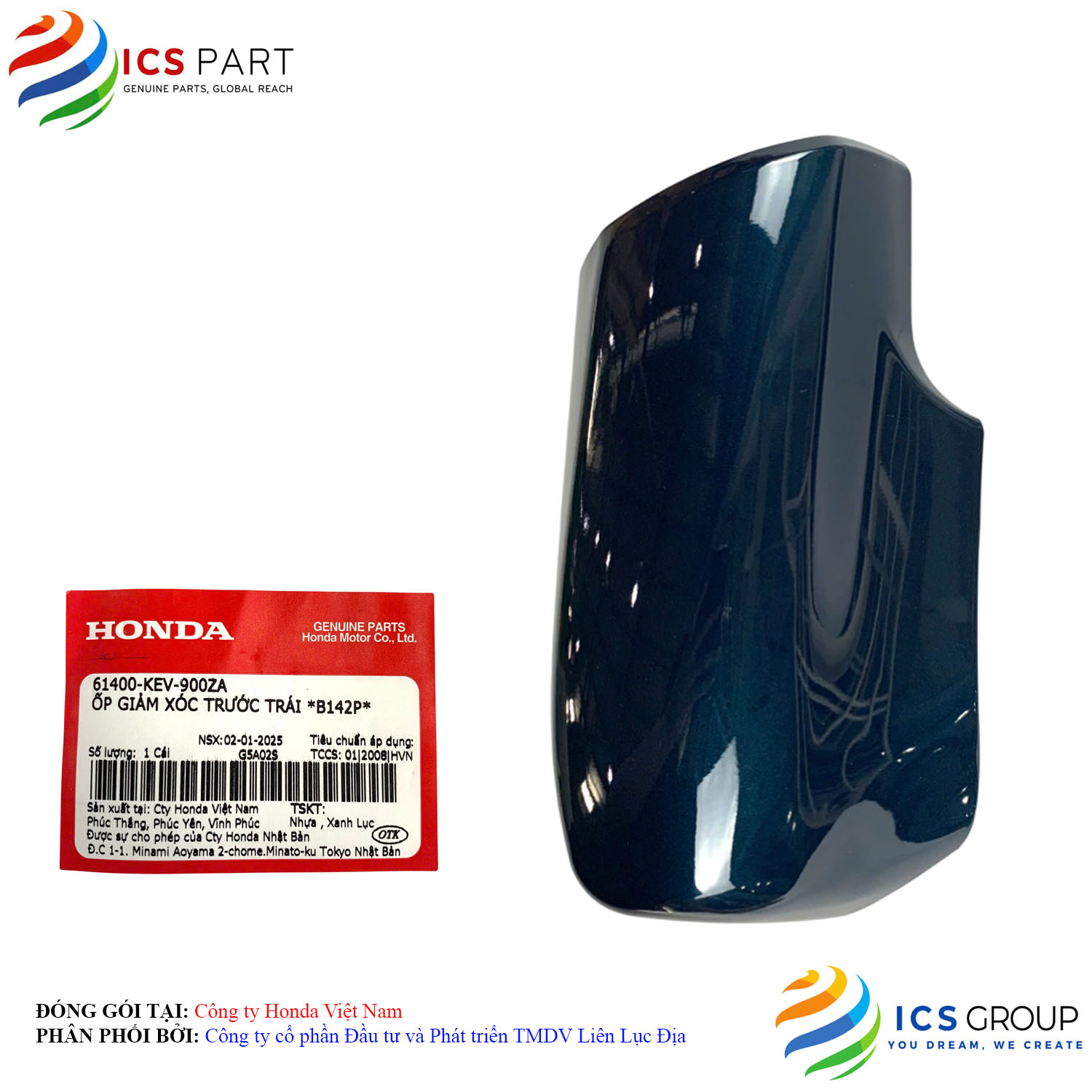ỐP GIẢM XÓC TRƯỚC TRÁI *B142P*