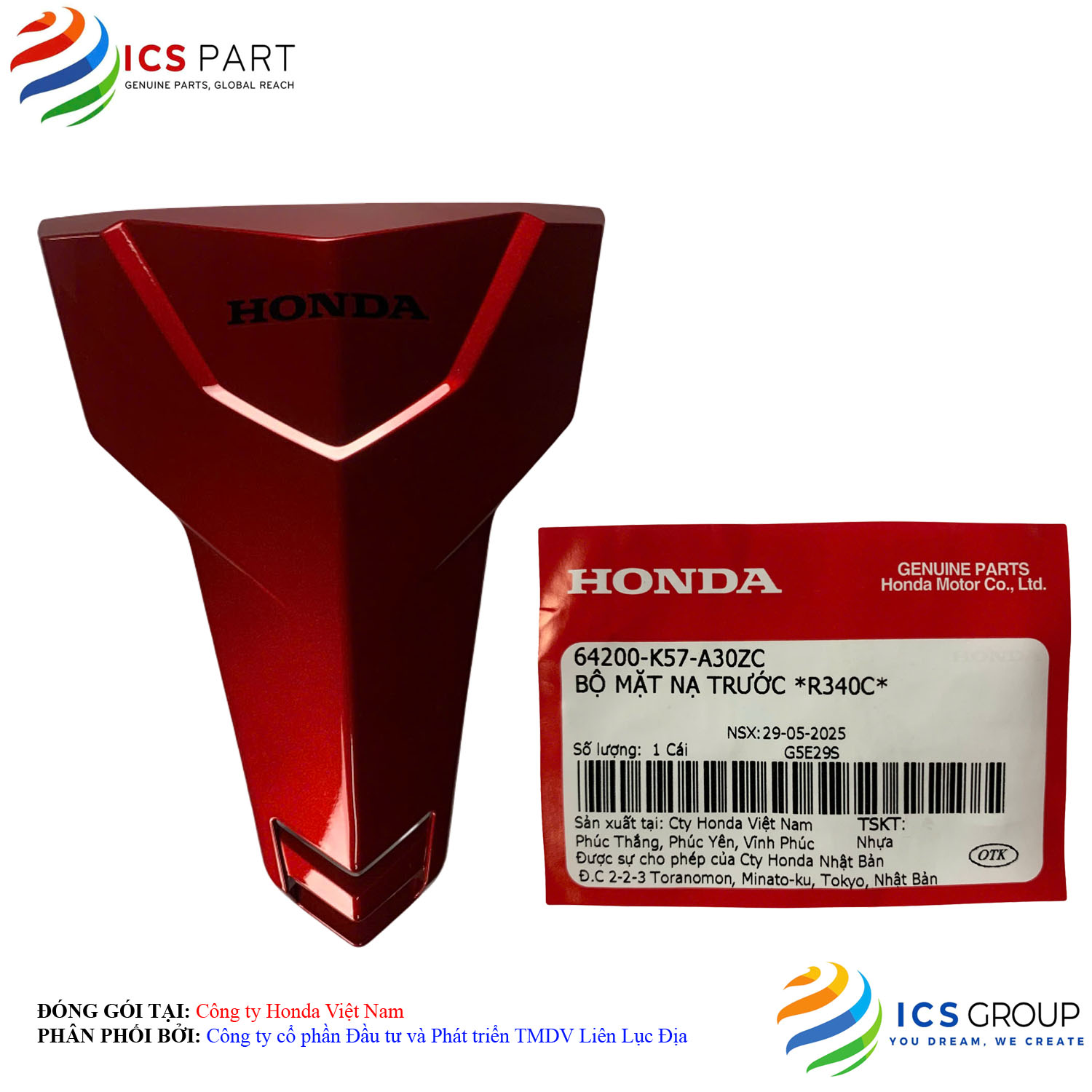 BỘ MẶT NẠ TRƯỚC *R340C*