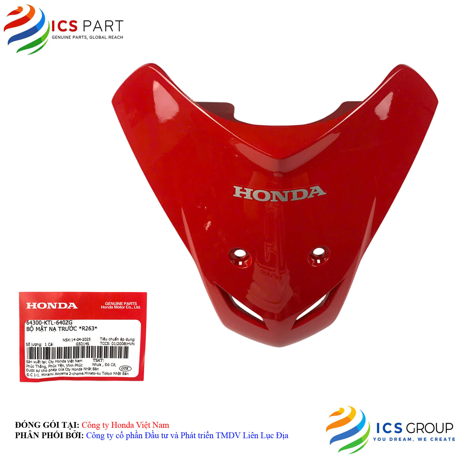 BỘ MẶT NẠ TRƯỚC *R263*