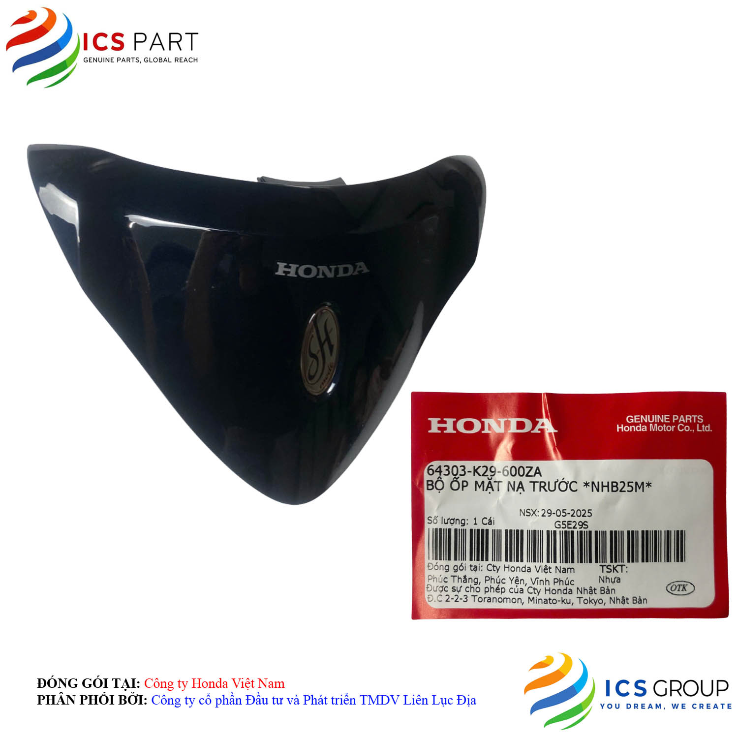 BỘ ỐP MẶT NẠ TRƯỚC *NHB25M* - Ảnh 3