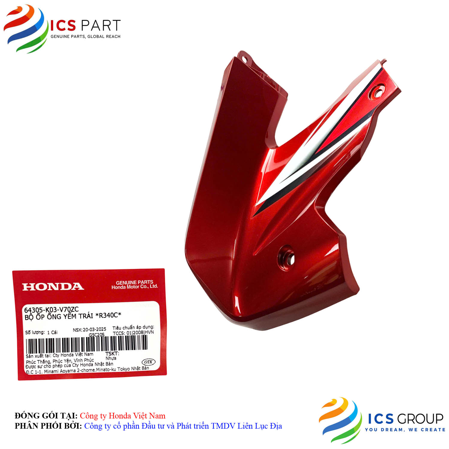BỘ ỐP ỐNG YẾM TRÁI *R340C*