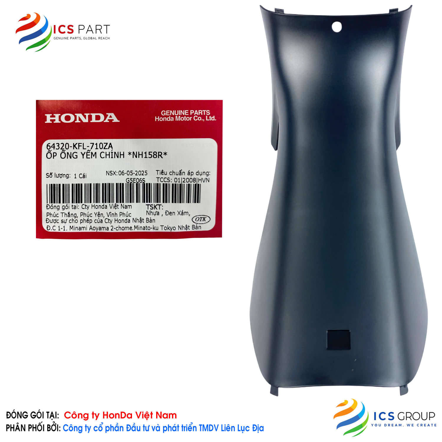 ỐP ỐNG YẾM CHÍNH *NH158R*