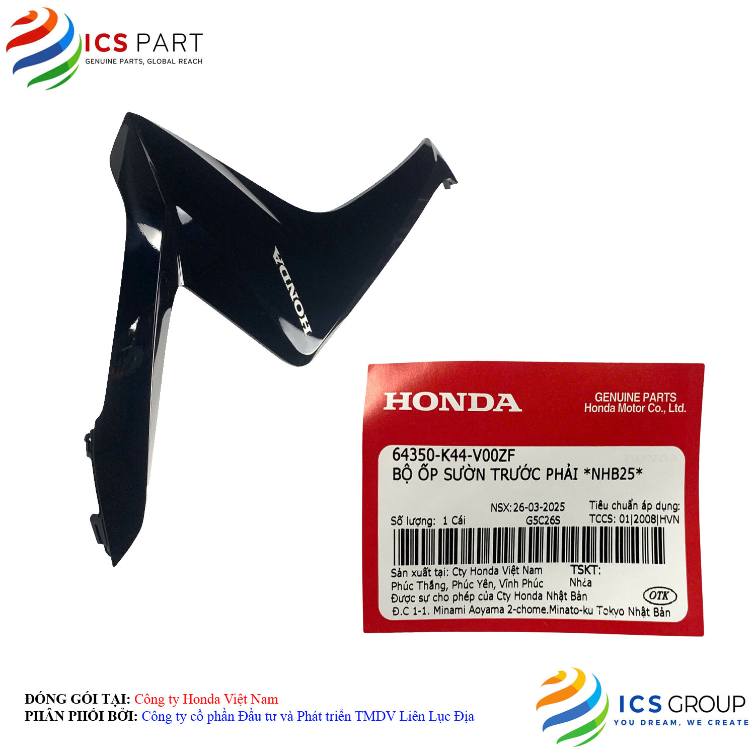 BỘ ỐP SƯỜN TRƯỚC PHẢI *NHB25*
