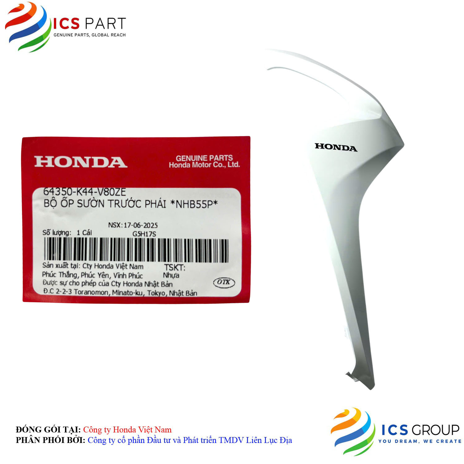 BỘ ỐP SƯỜN TRƯỚC PHẢI *NHB55P*