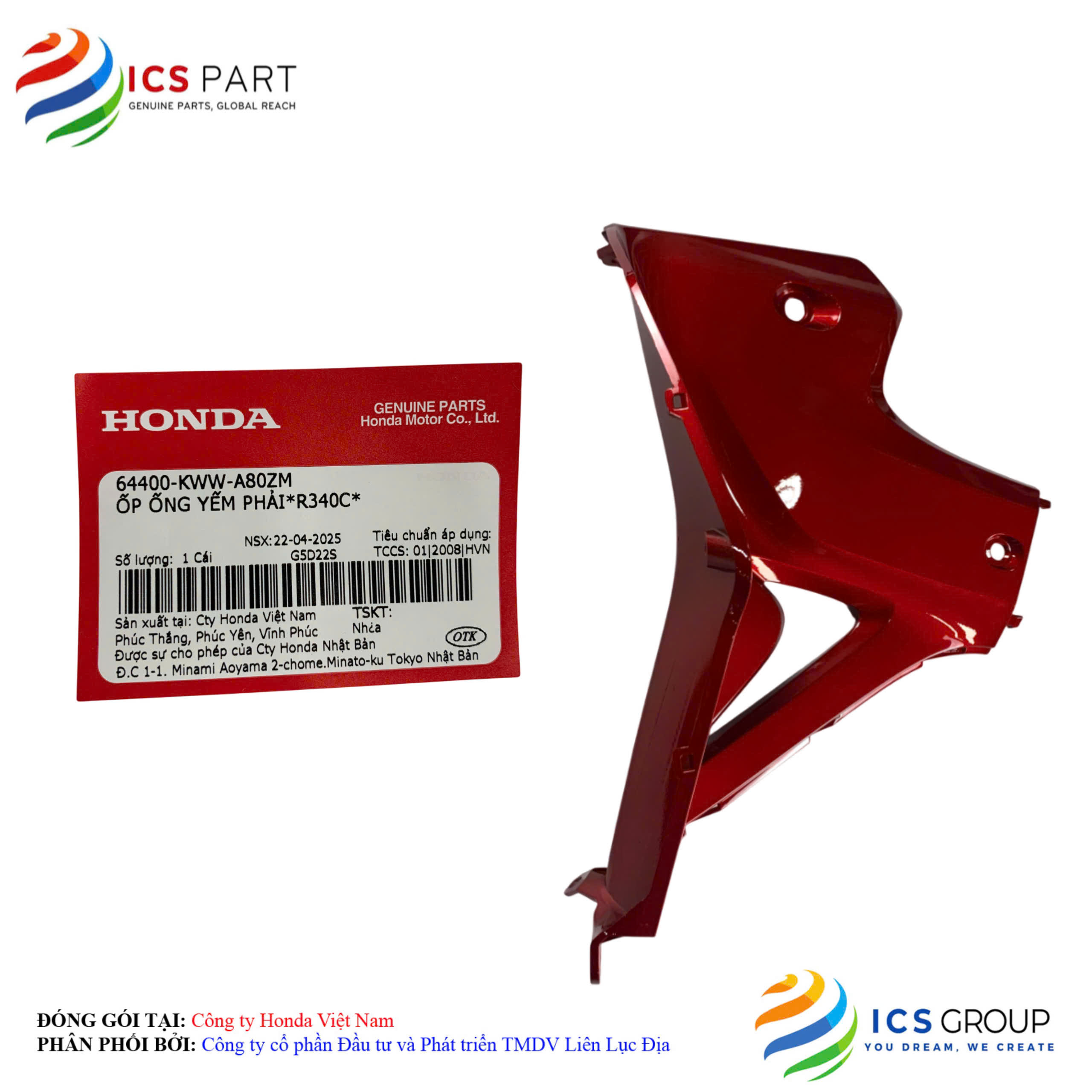 ỐP ỐNG YẾM PHẢI*R340C*
