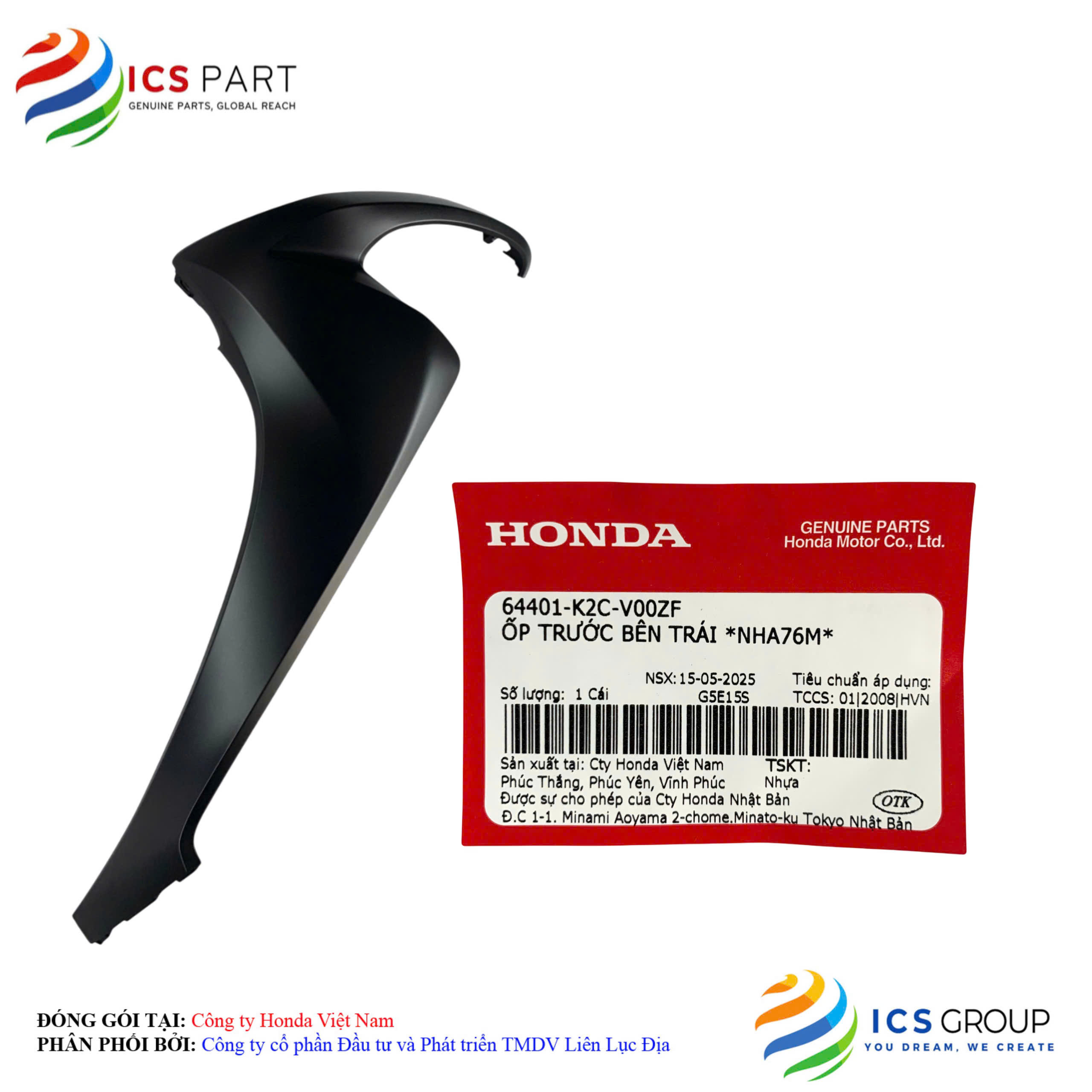ỐP TRƯỚC BÊN TRÁI *NHA76M*