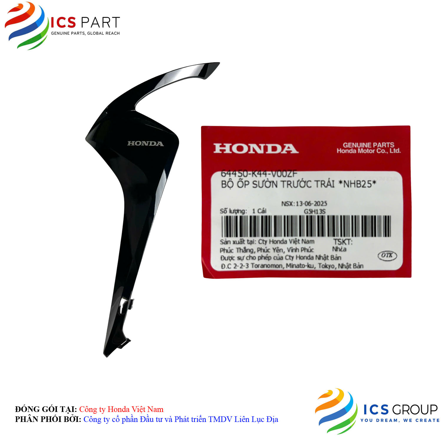 BỘ ỐP SƯỜN TRƯỚC TRÁI *NHB25*