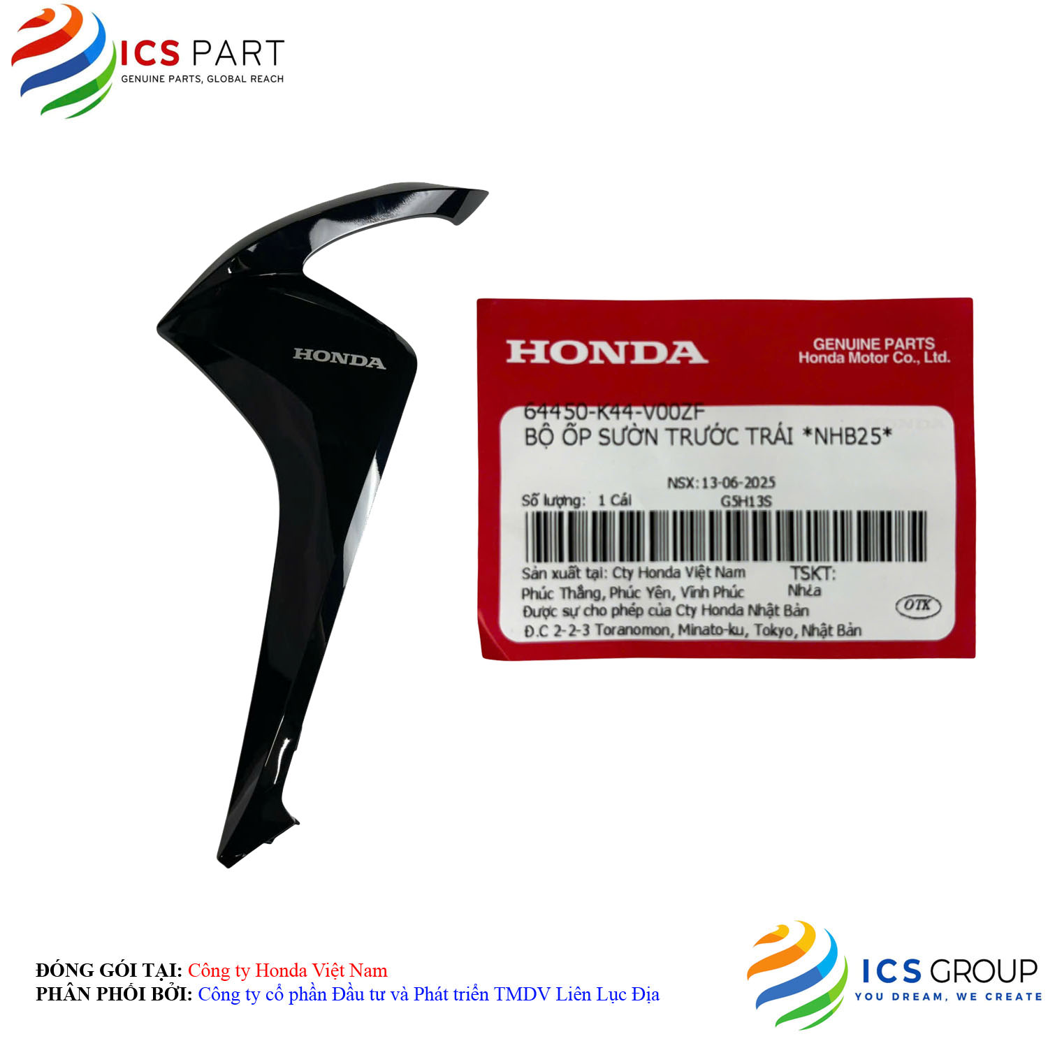 BỘ ỐP SƯỜN TRƯỚC TRÁI *NHB25* - Ảnh 4