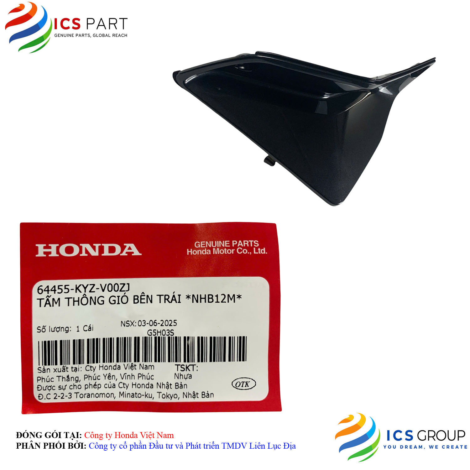 TẤM THÔNG GIÓ BÊN TRÁI *NHB12M* - Ảnh 4