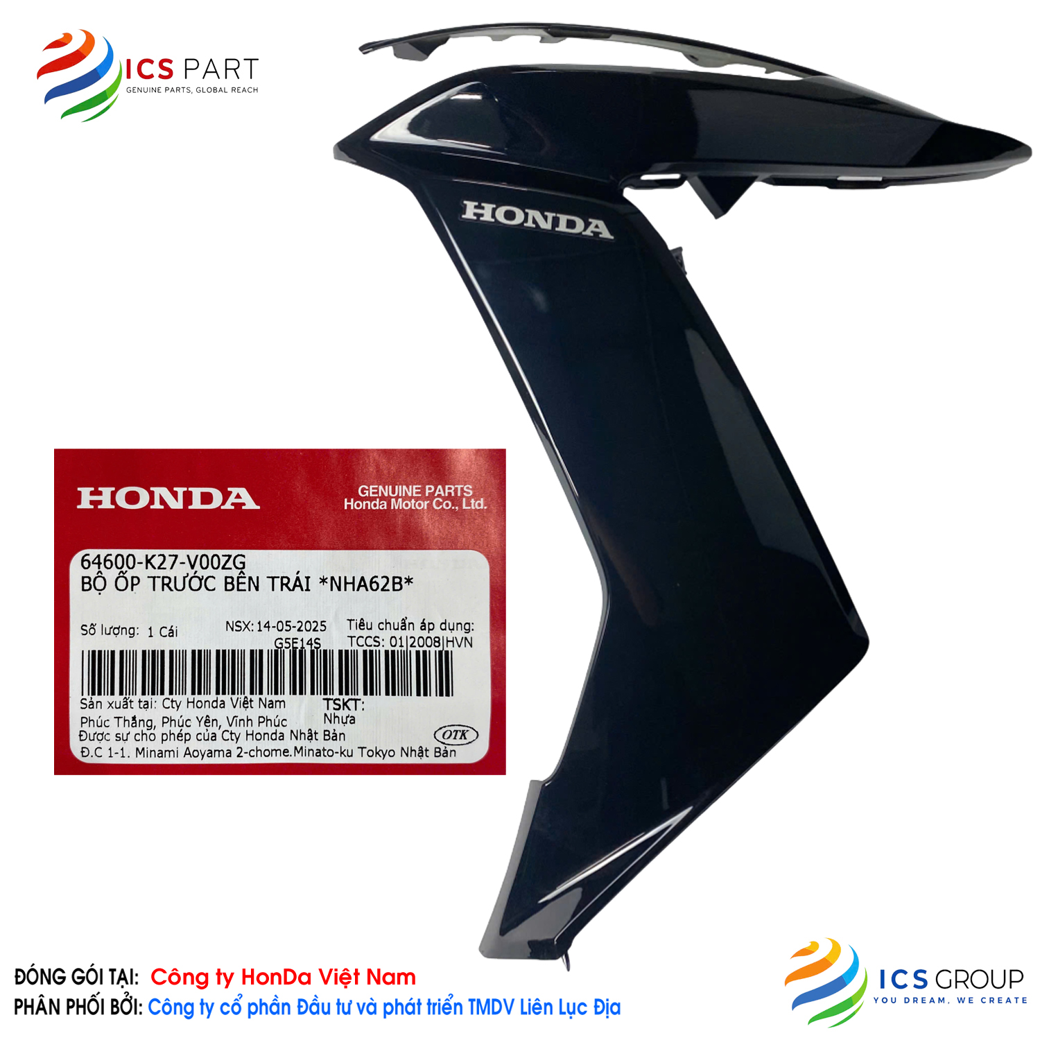 BỘ ỐP TRƯỚC BÊN TRÁI *NHA62B*