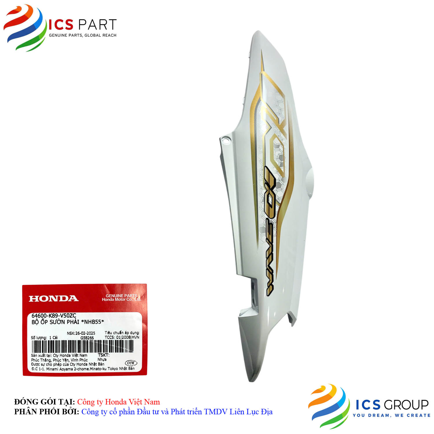 BỘ ỐP SƯỜN PHẢI *NHB55*
