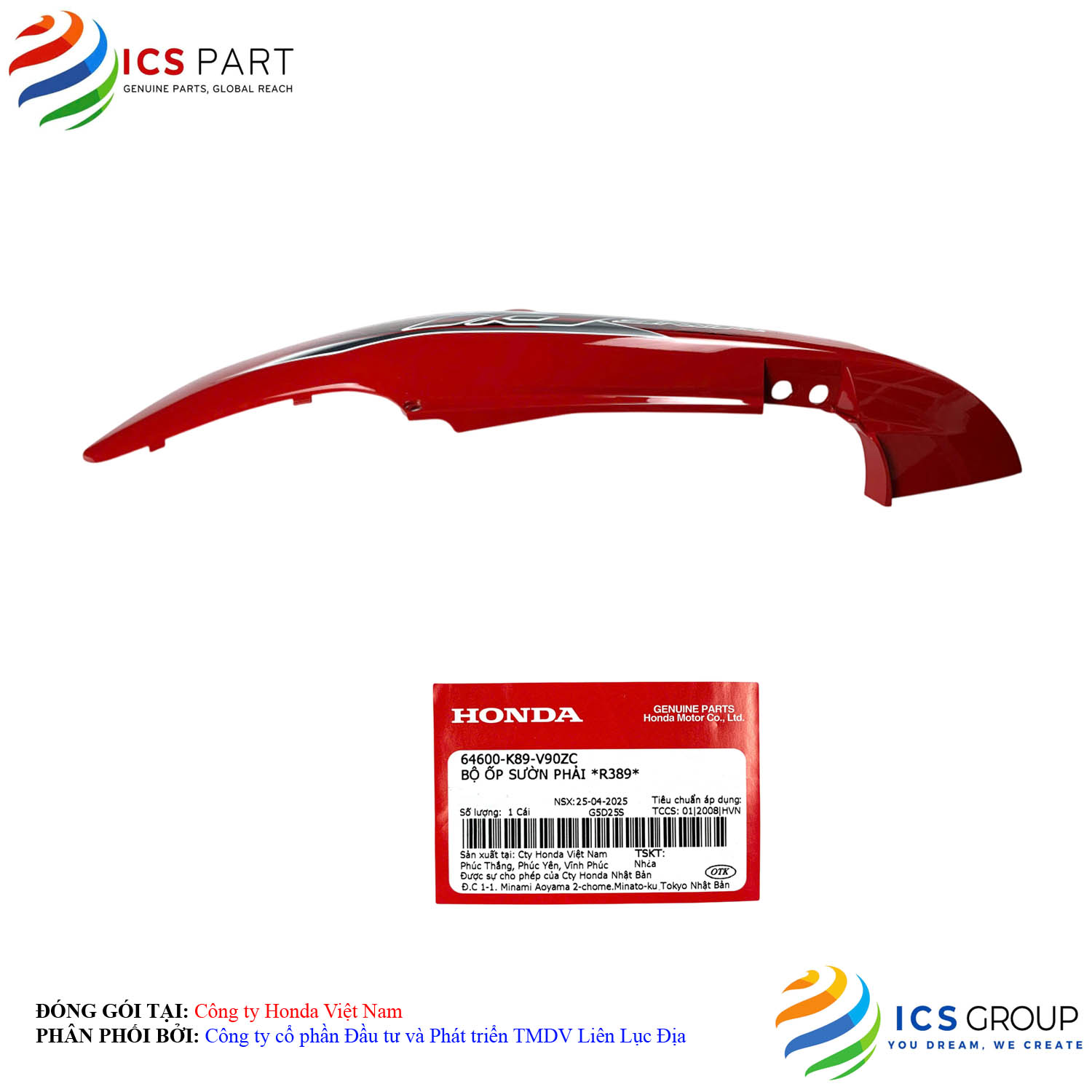 BỘ ỐP SƯỜN PHẢI *R389*