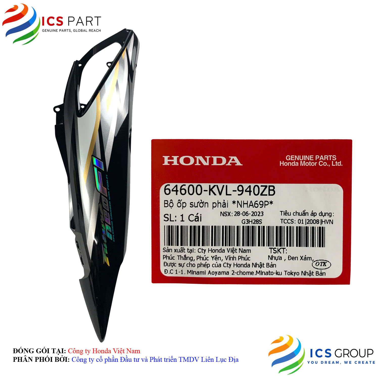 BỘ ỐP SƯỜN PHẢI *NHA69P* - Ảnh 3