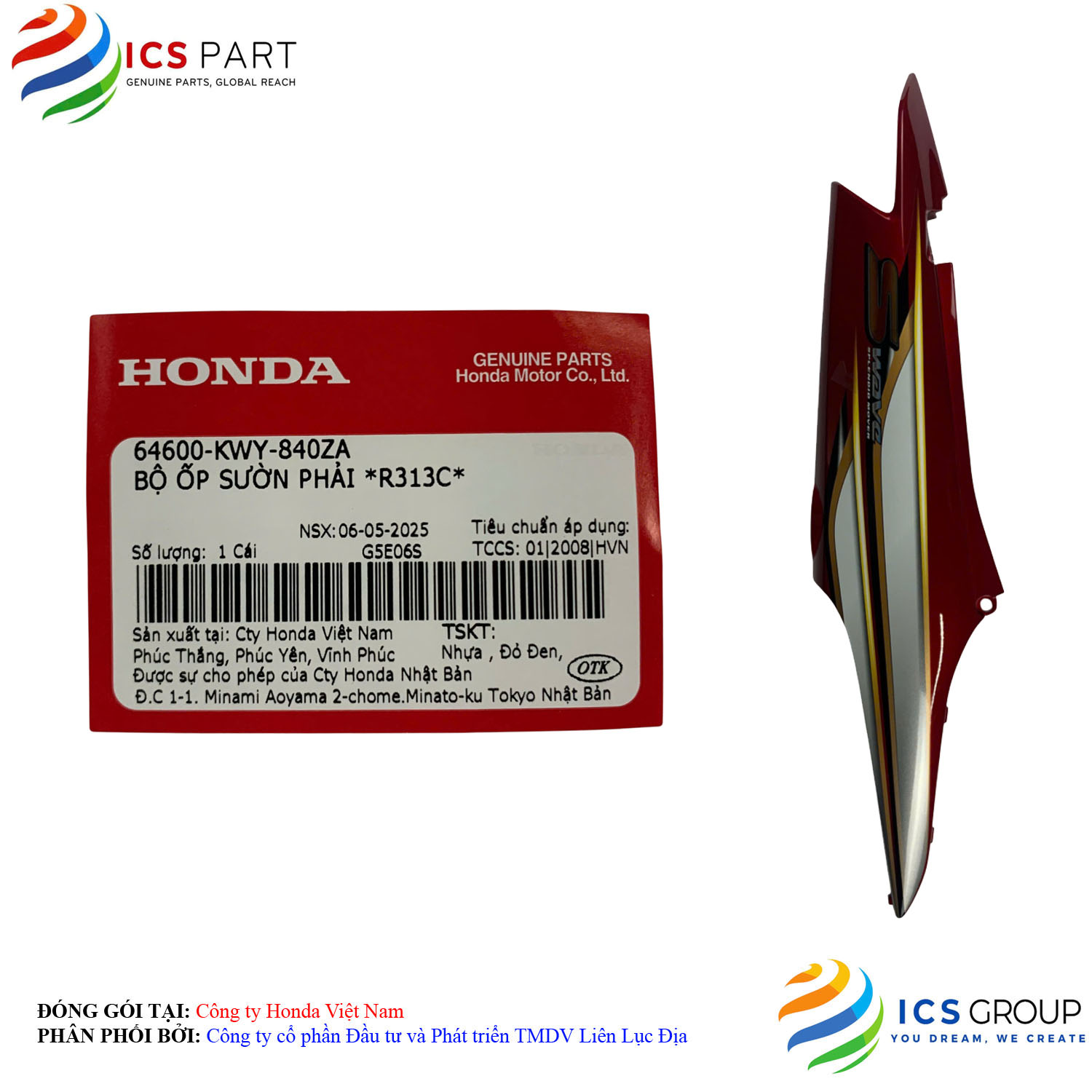 BỘ ỐP SƯỜN PHẢI *R313C* - Ảnh 3