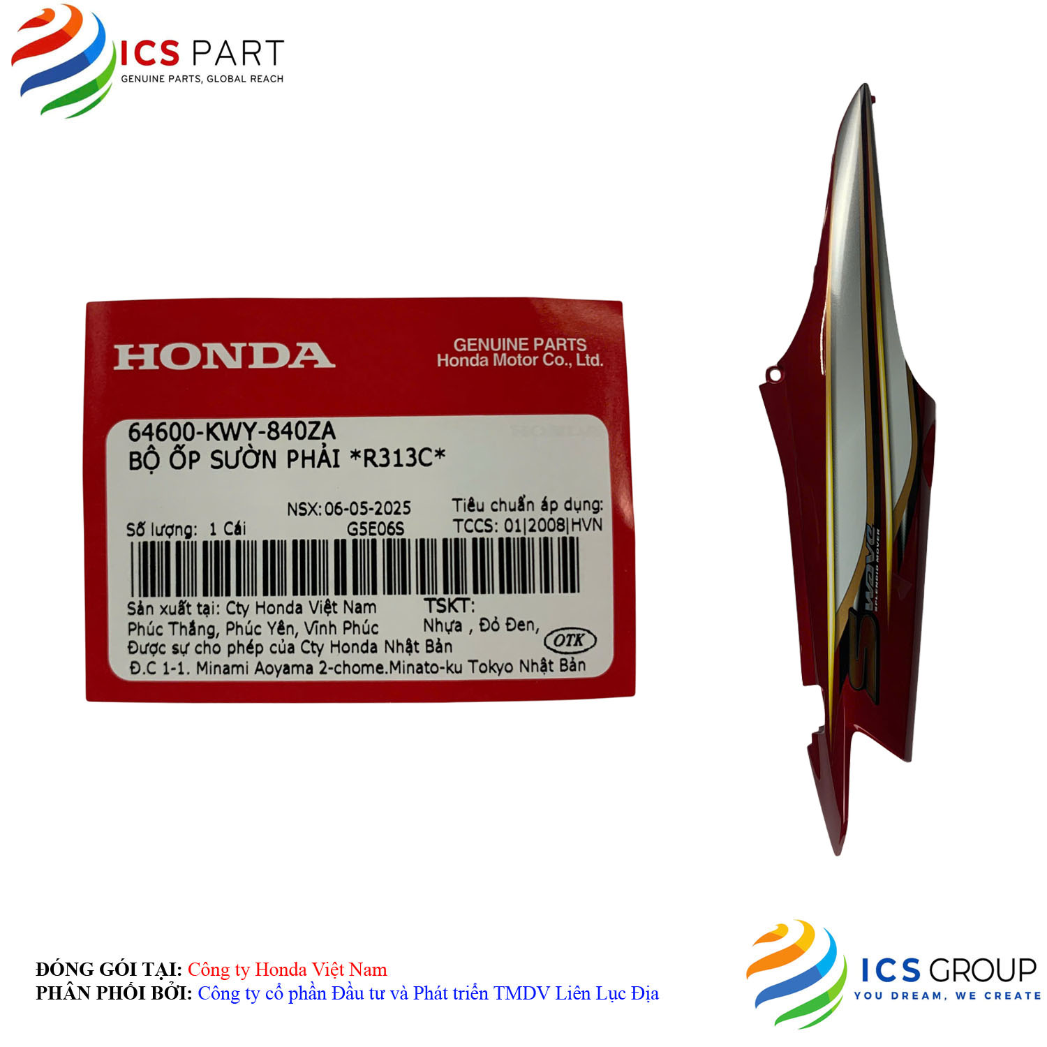 BỘ ỐP SƯỜN PHẢI *R313C* - Ảnh 4