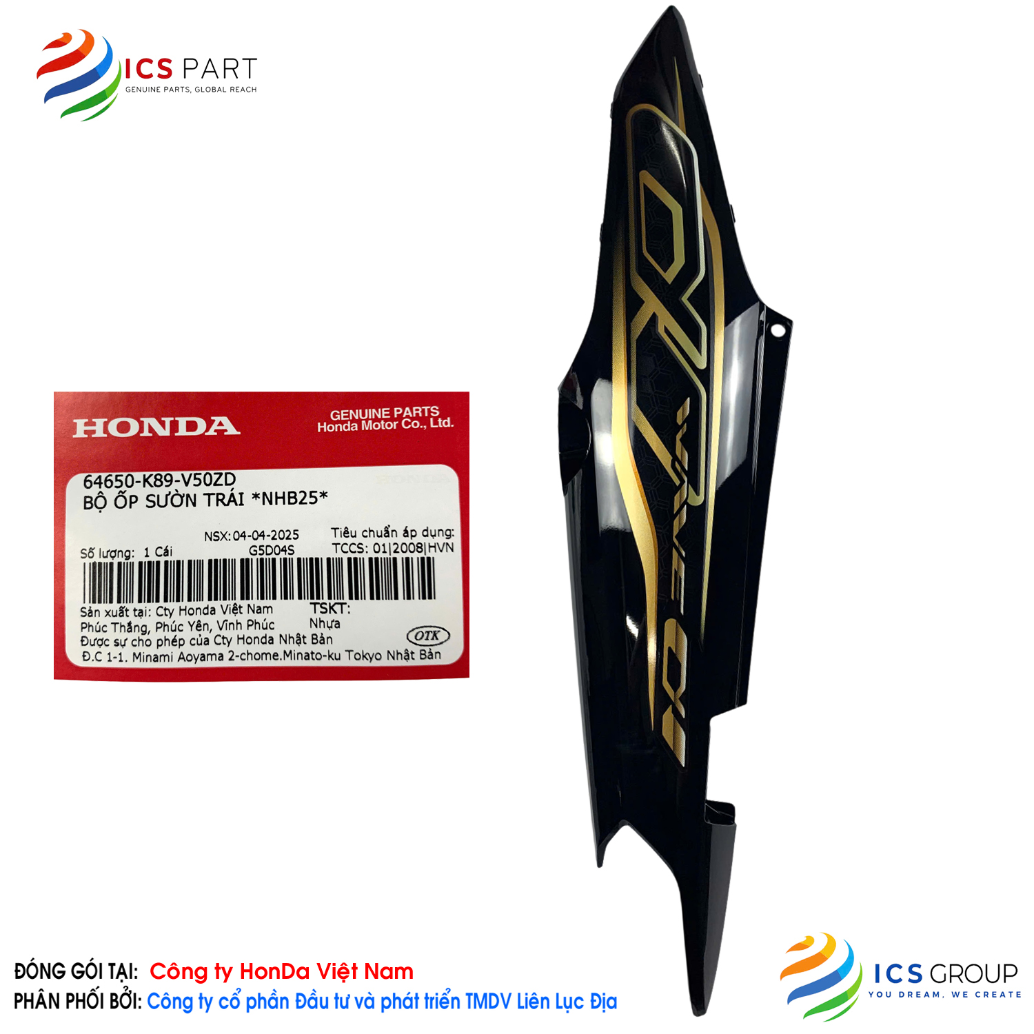 BỘ ỐP SƯỜN TRÁI *NHB25*