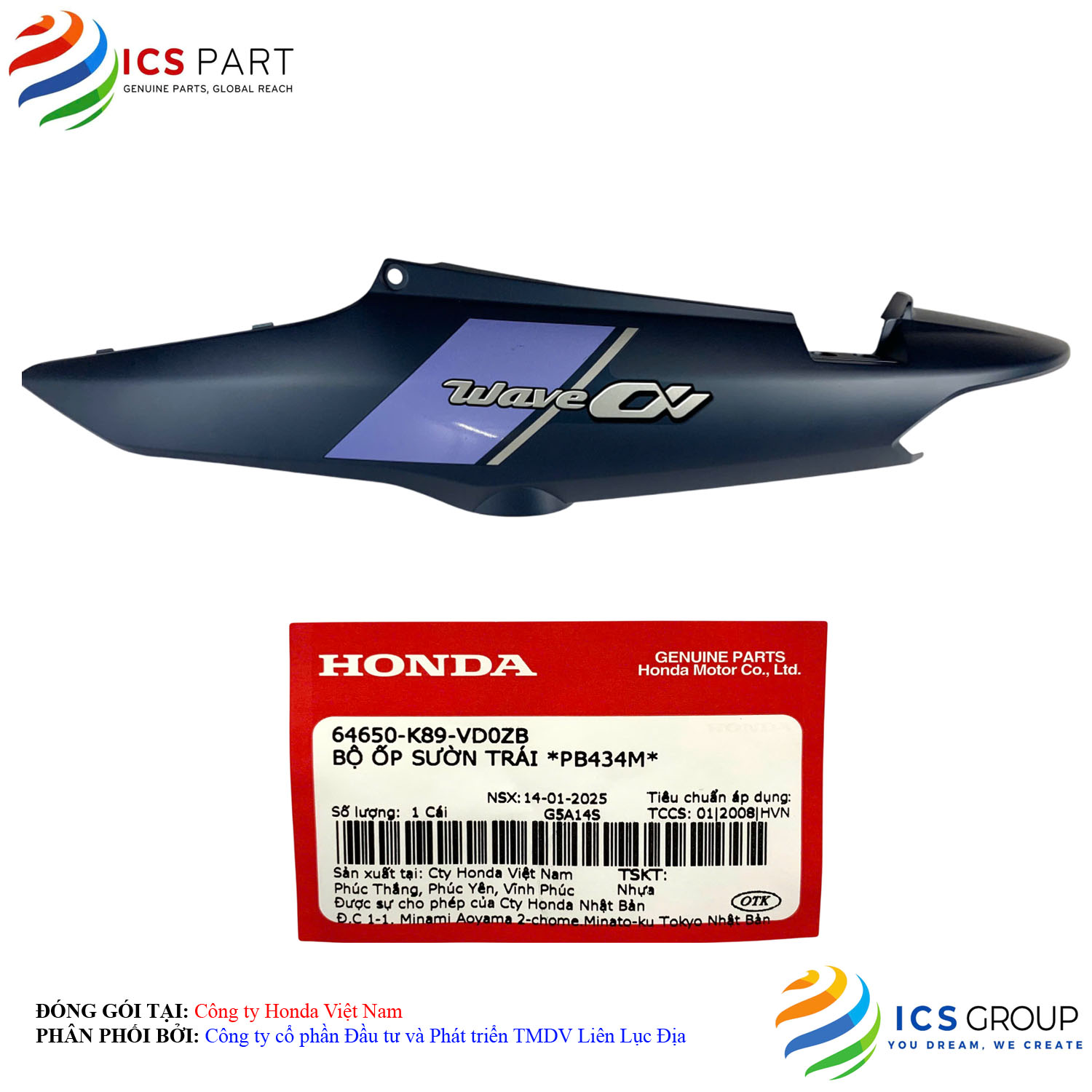 BỘ ỐP SƯỜN TRÁI *PB434M*