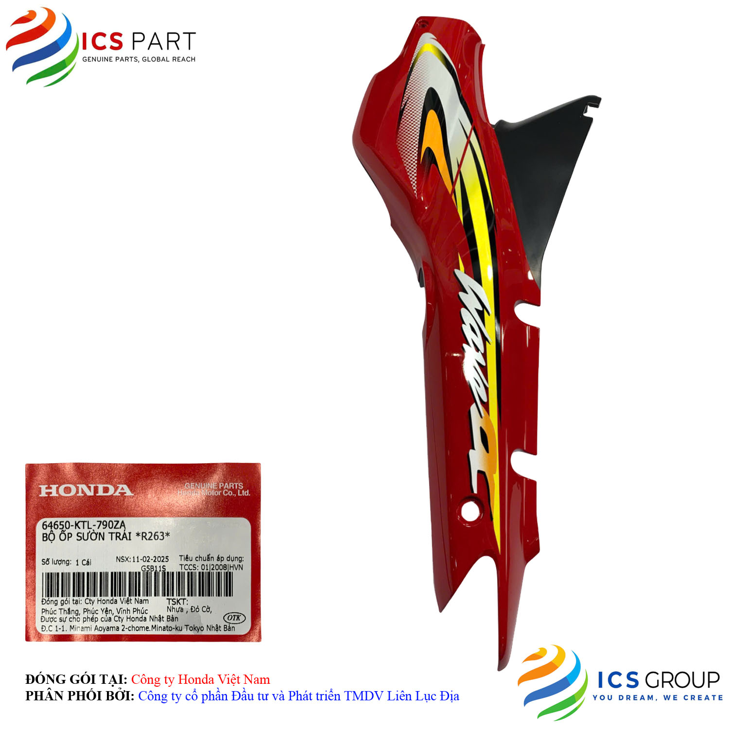 BỘ ỐP SƯỜN TRÁI *R263*
