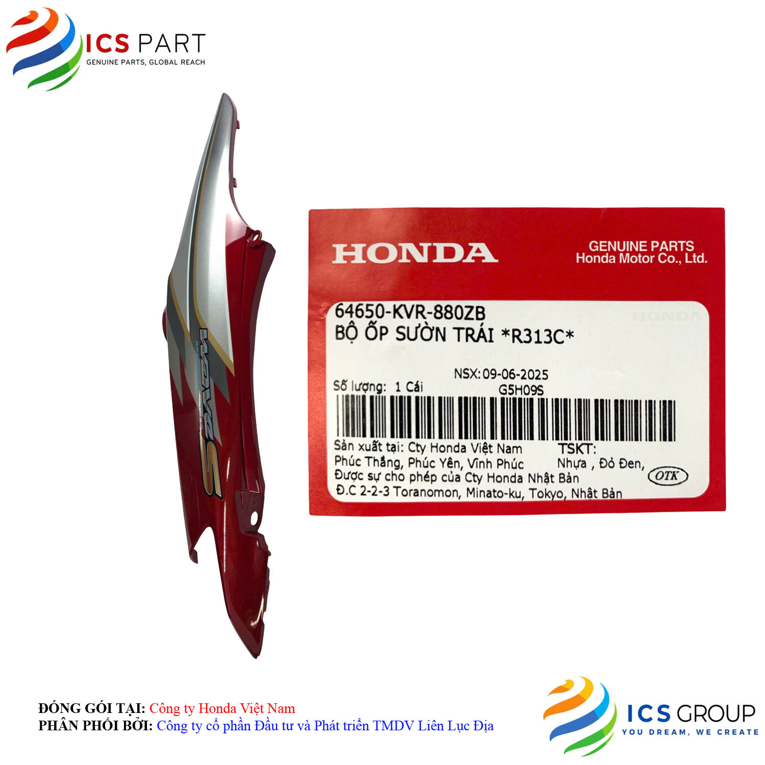 BỘ ỐP SƯỜN TRÁI *R313C*