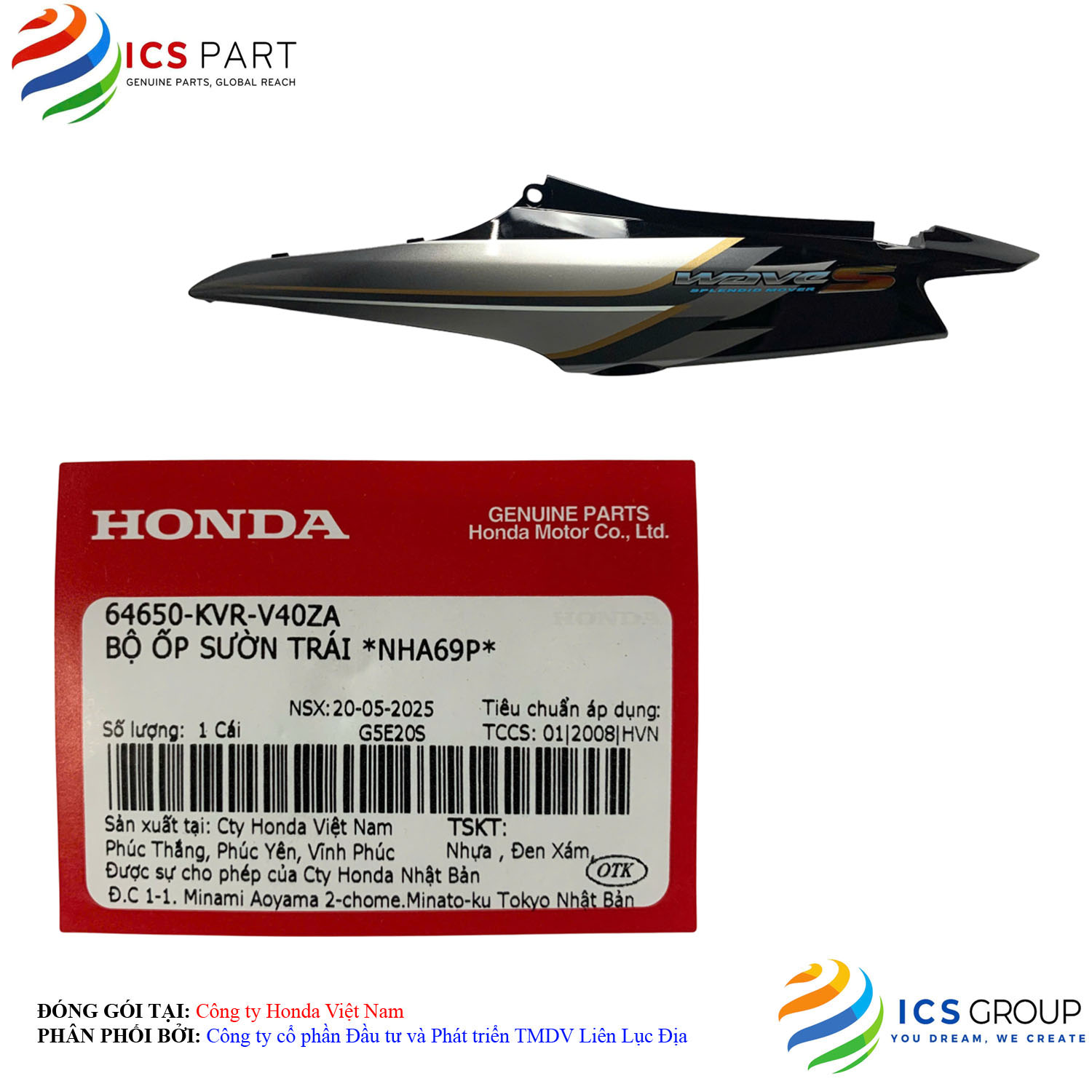 BỘ ỐP SƯỜN TRÁI *NHA69P*