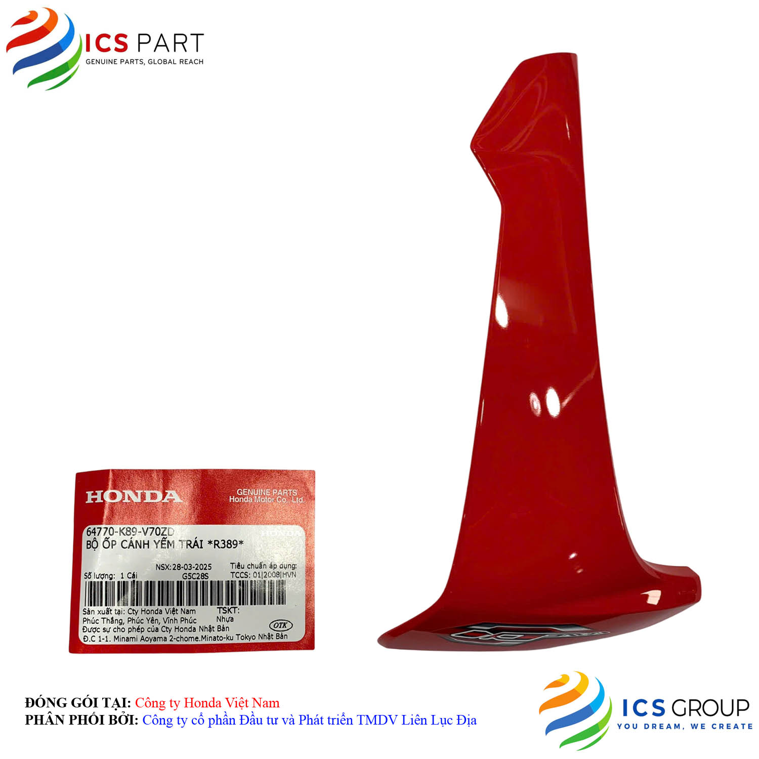 BỘ ỐP CÁNH YẾM TRÁI *R389* - Ảnh 4
