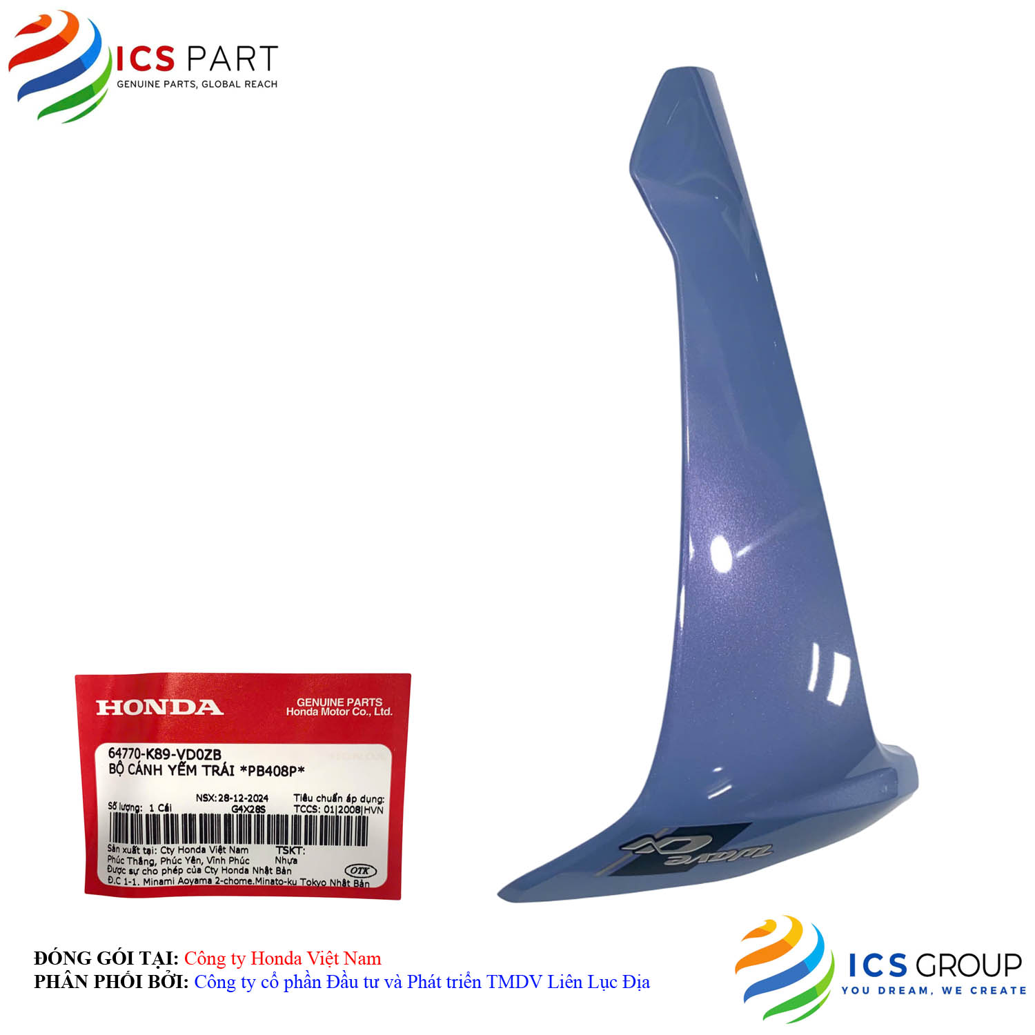BỘ CÁNH YẾM TRÁI *PB408P*