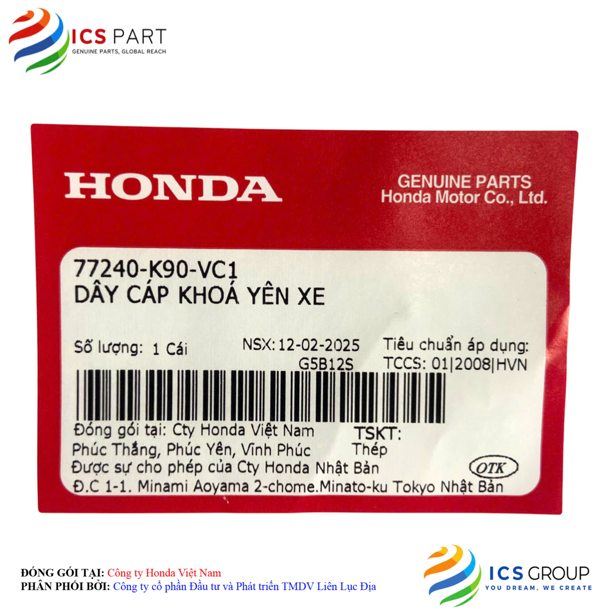 DÂY CÁP KHOÁ YÊN XE - Ảnh 2