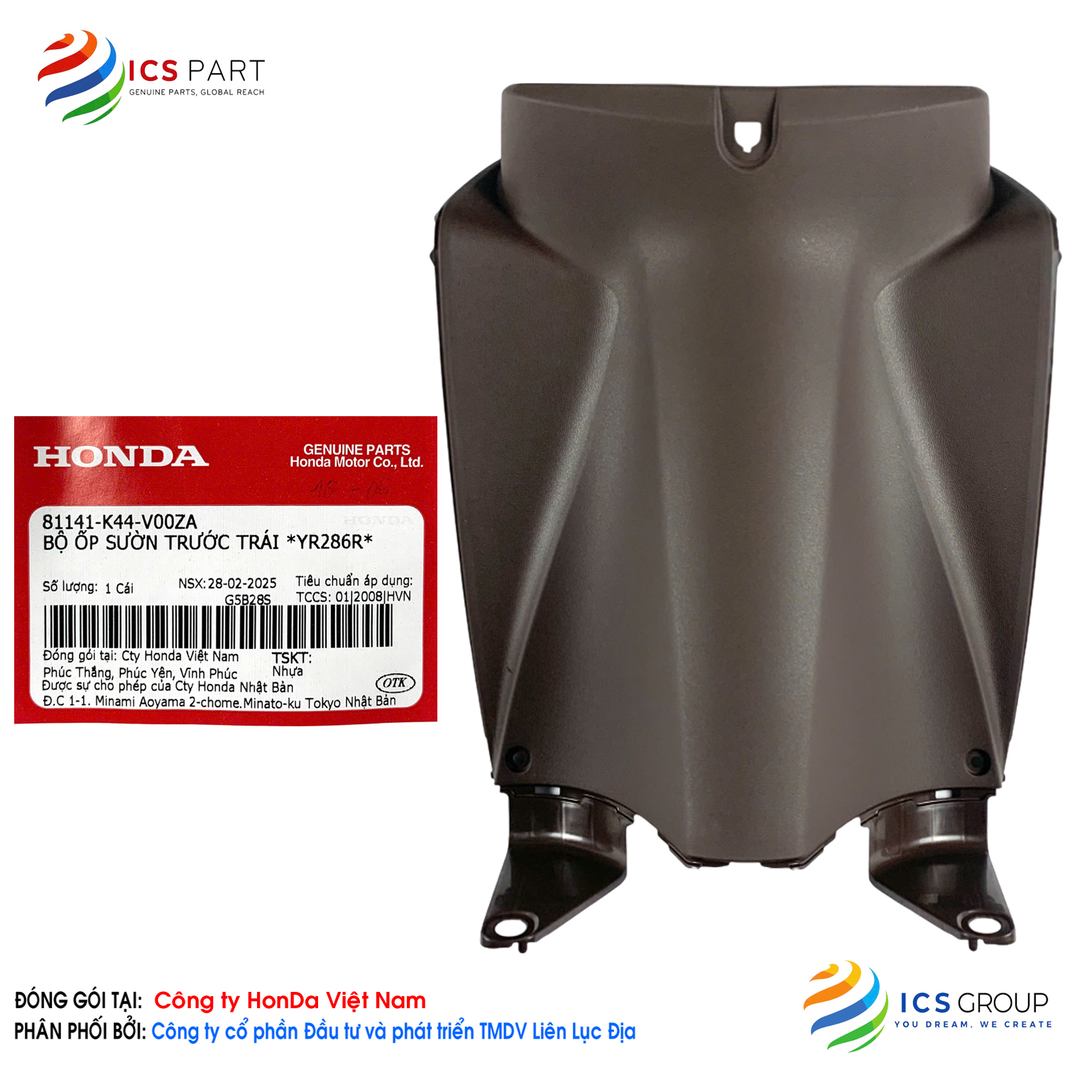 BỘ ỐP SƯỜN TRƯỚC TRÁI *YR286R*