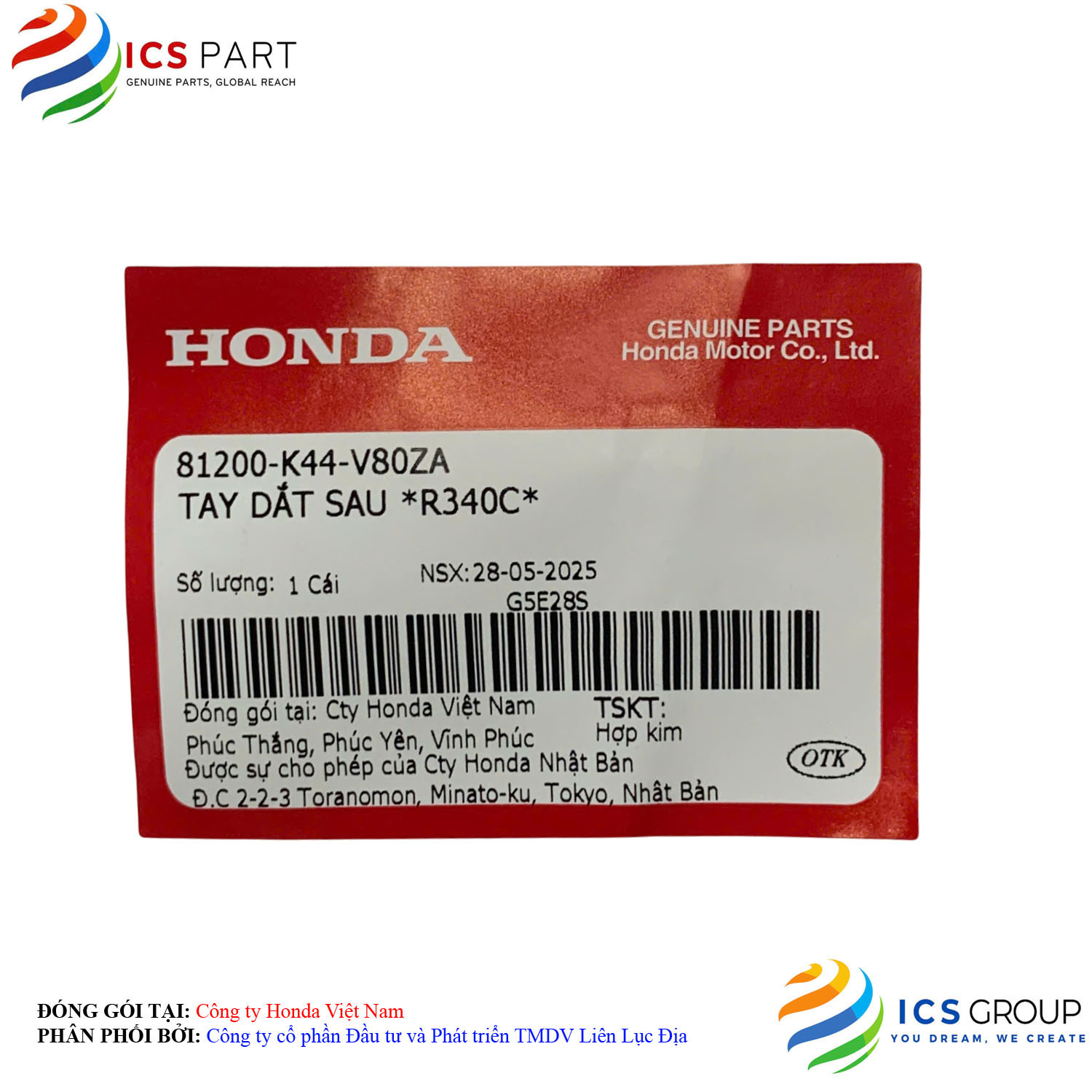 TAY DẮT SAU *R340C* - Ảnh 2