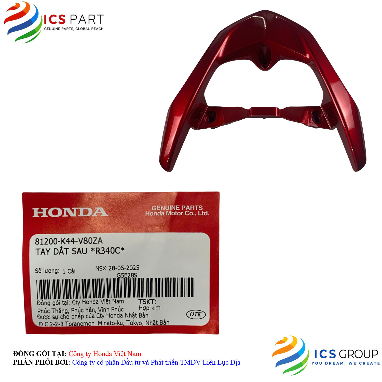 TAY DẮT SAU *R340C* - Ảnh 3