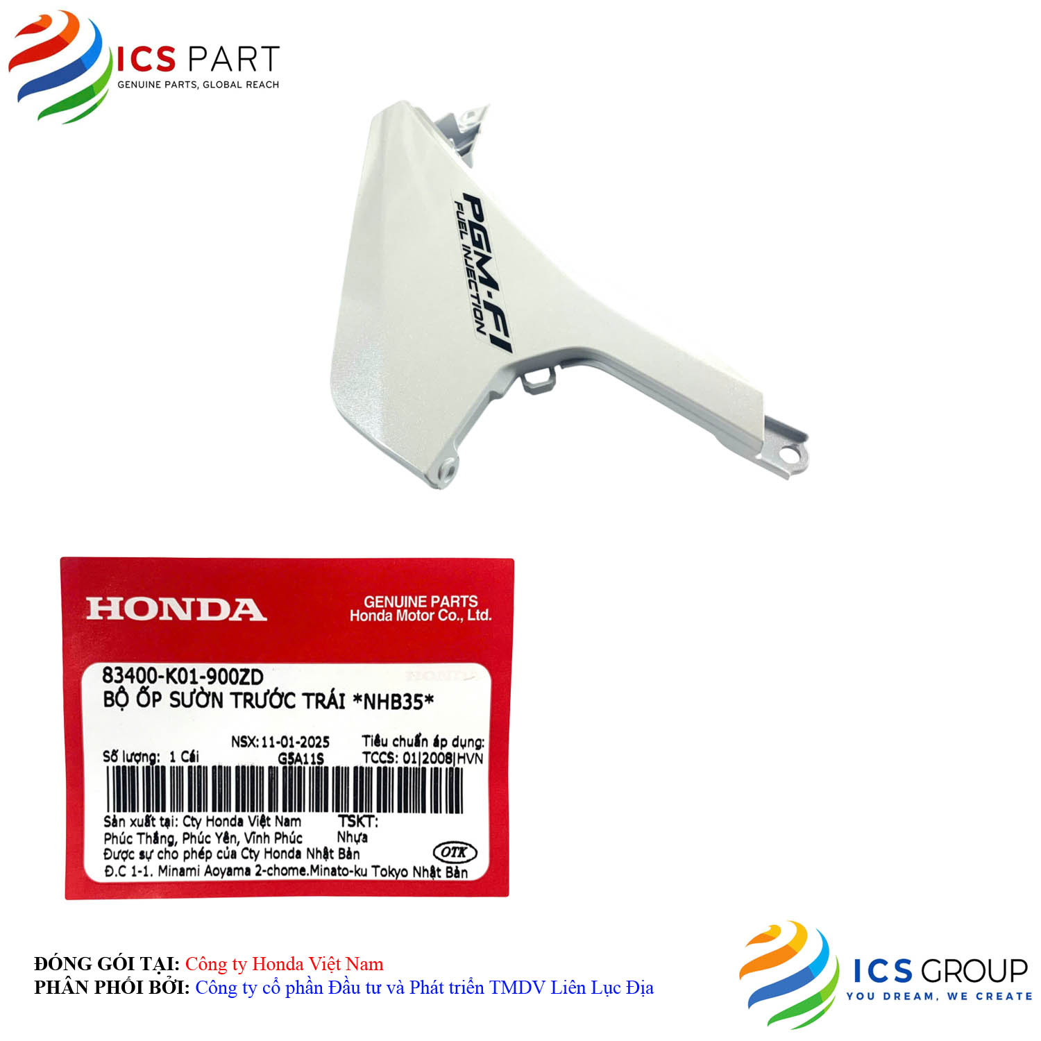 BỘ ỐP SƯỜN TRƯỚC TRÁI *NHB35*