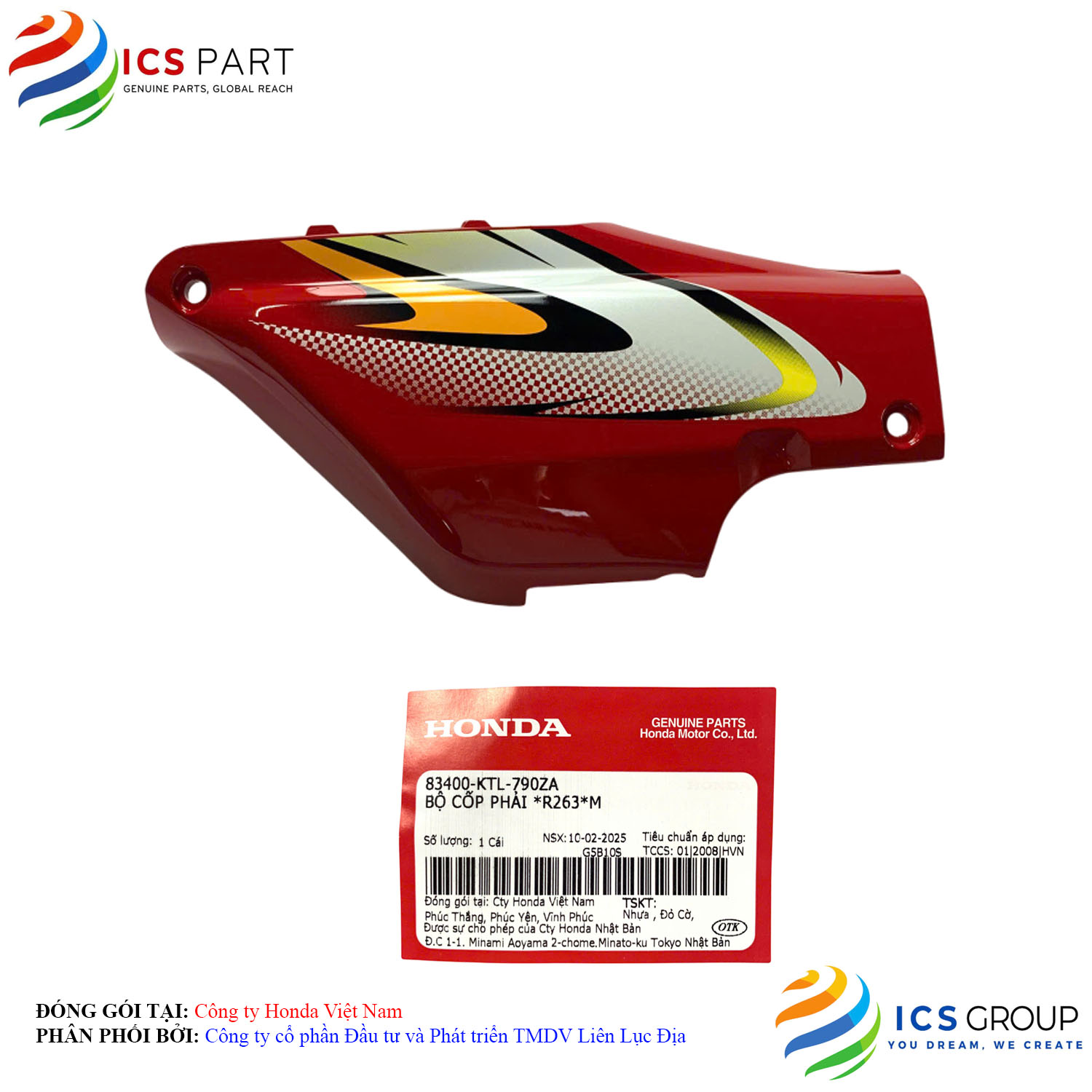 BỘ CỐP PHẢI *R263*M