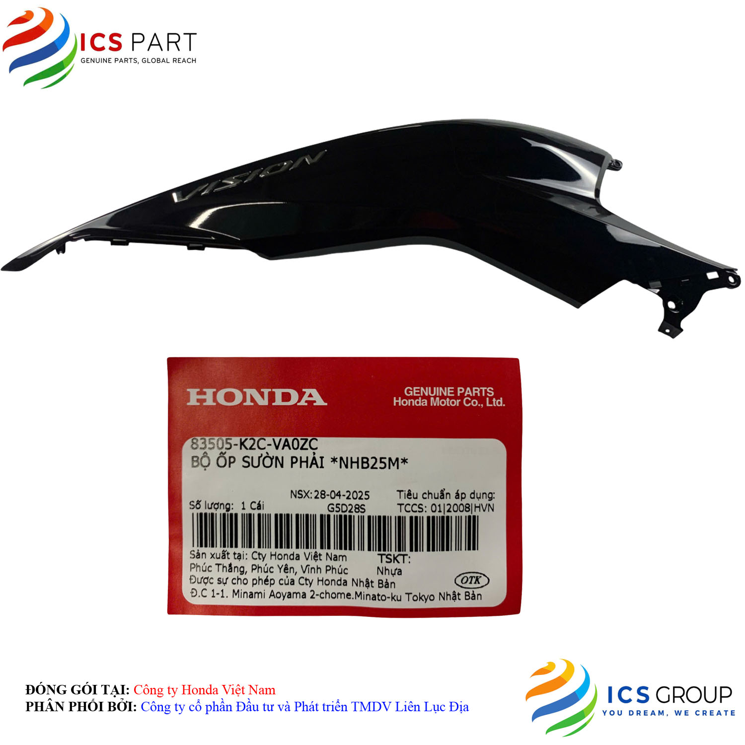 BỘ ỐP SƯỜN PHẢI *NHB25M*