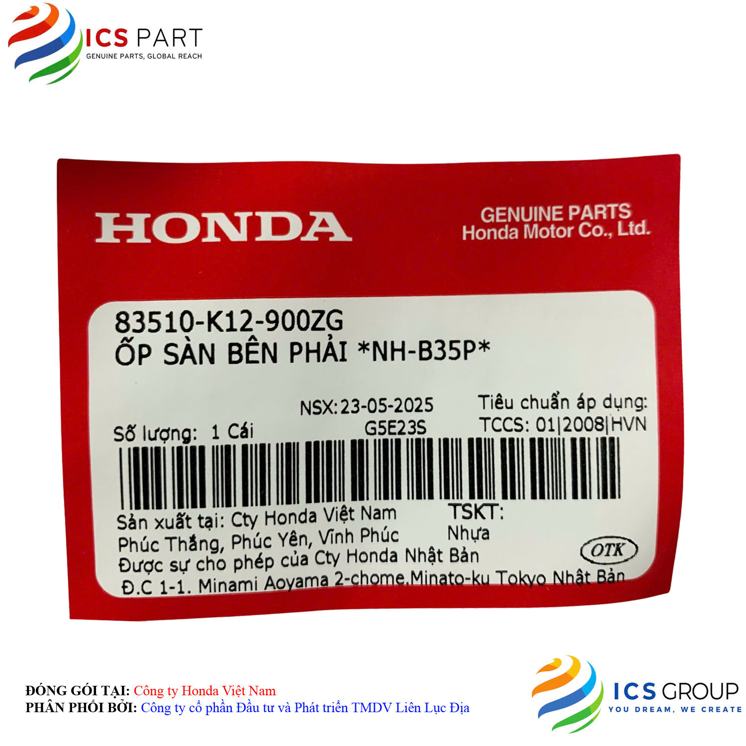 ỐP SÀN BÊN PHẢI *NH-B35P* - Ảnh 2