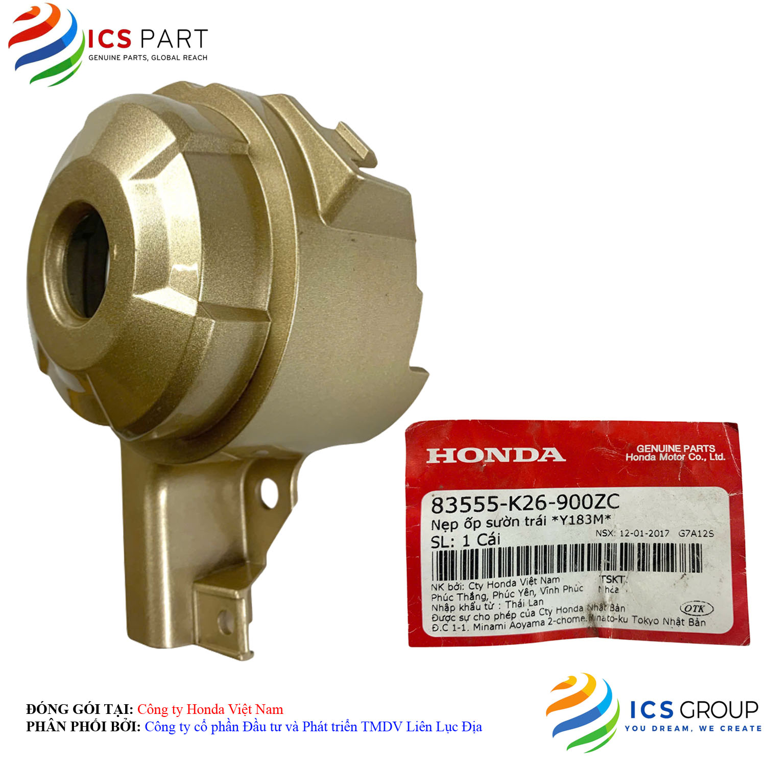 NẸP ỐP SƯỜN TRÁI *Y183M* - Ảnh 3