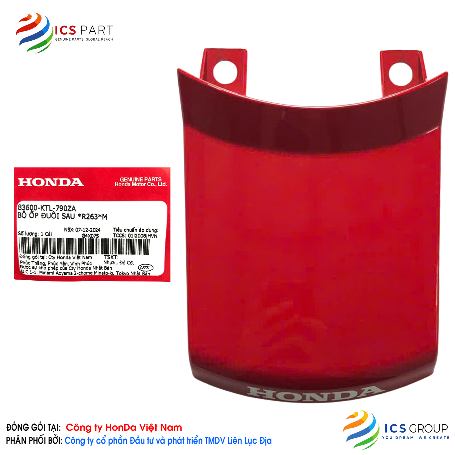 BỘ ỐP ĐUÔI SAU *R263*M